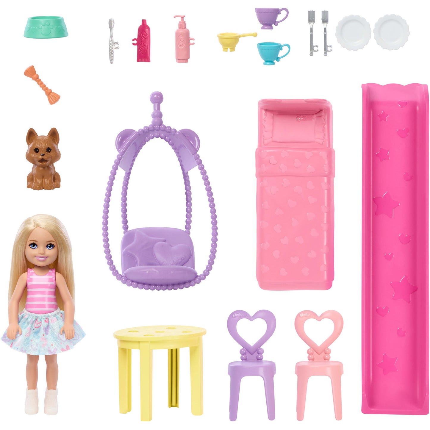 Barbie aufklappbares Chelsea Pop-Up-Haus, Spielgebäude
