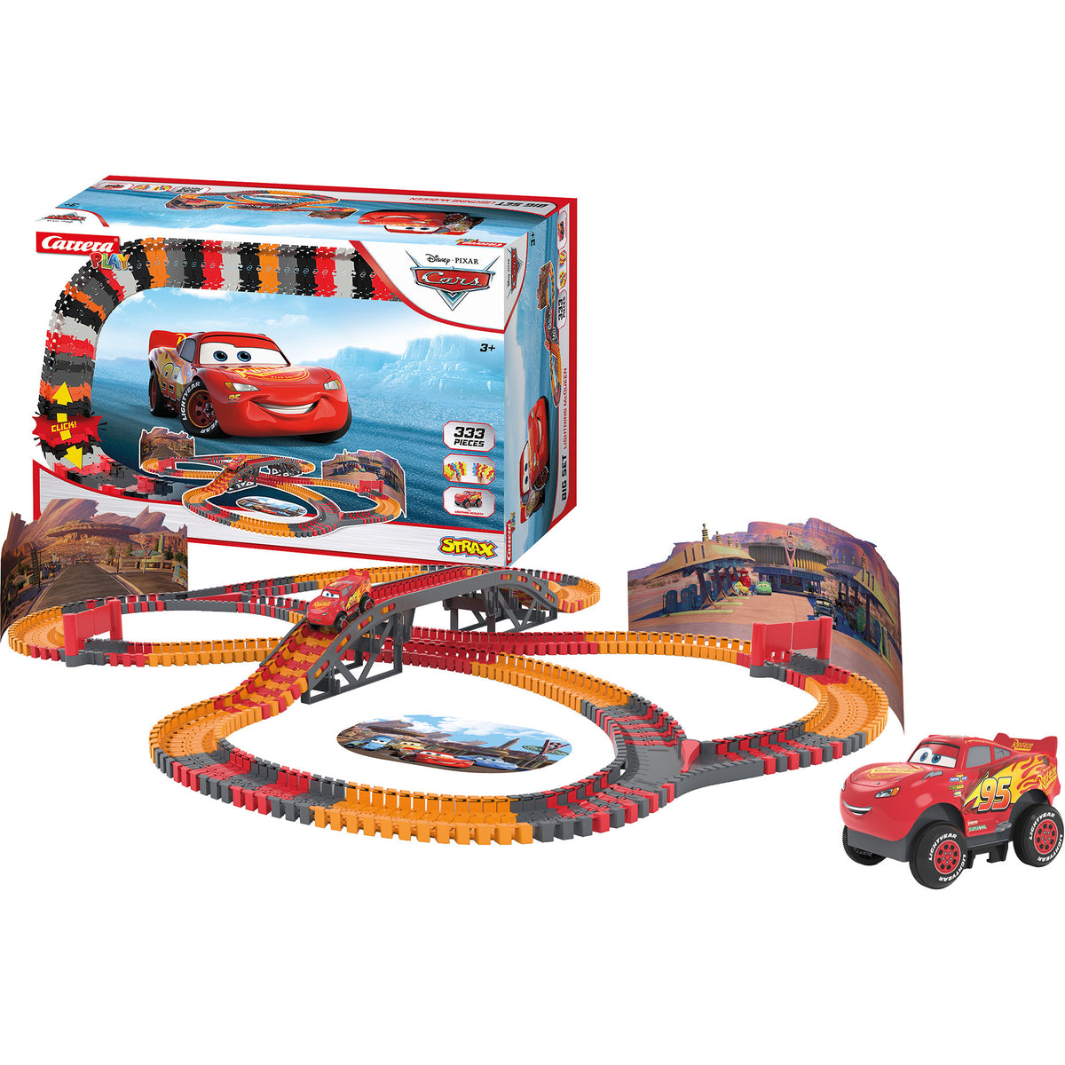 Strax Disney Pixar Cars Big Set, Rennbahn