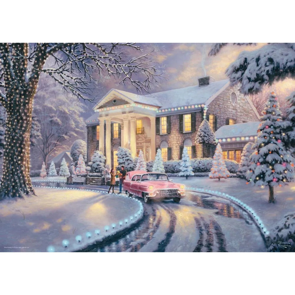 Schmidt Spiele Thomas Kinkade Studios: Graceland Christmas (1000 Teile)