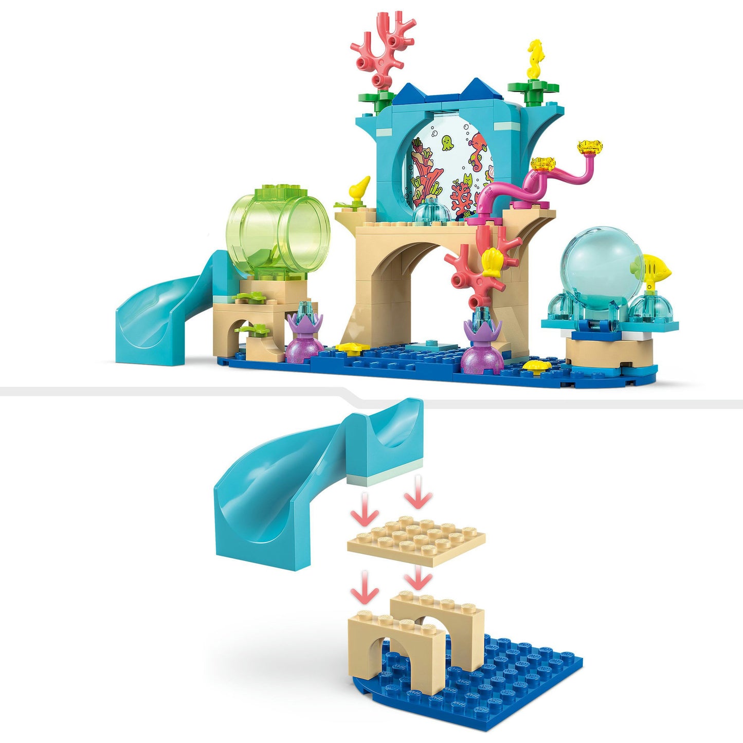 11204 Gabby´s Dollhouse Gabbys Aquarium Abenteuer, Konstruktionsspielzeug