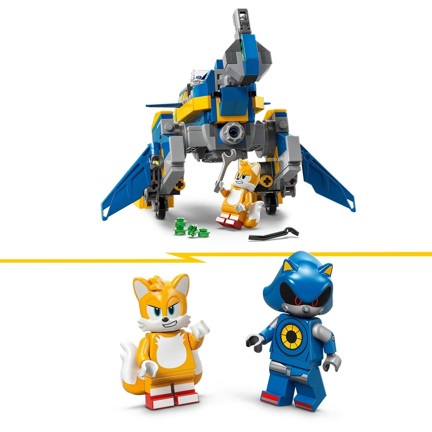 77002 Sonic the Hedgehog Cyclone vs. Metal Sonic, Konstruktionsspielzeug