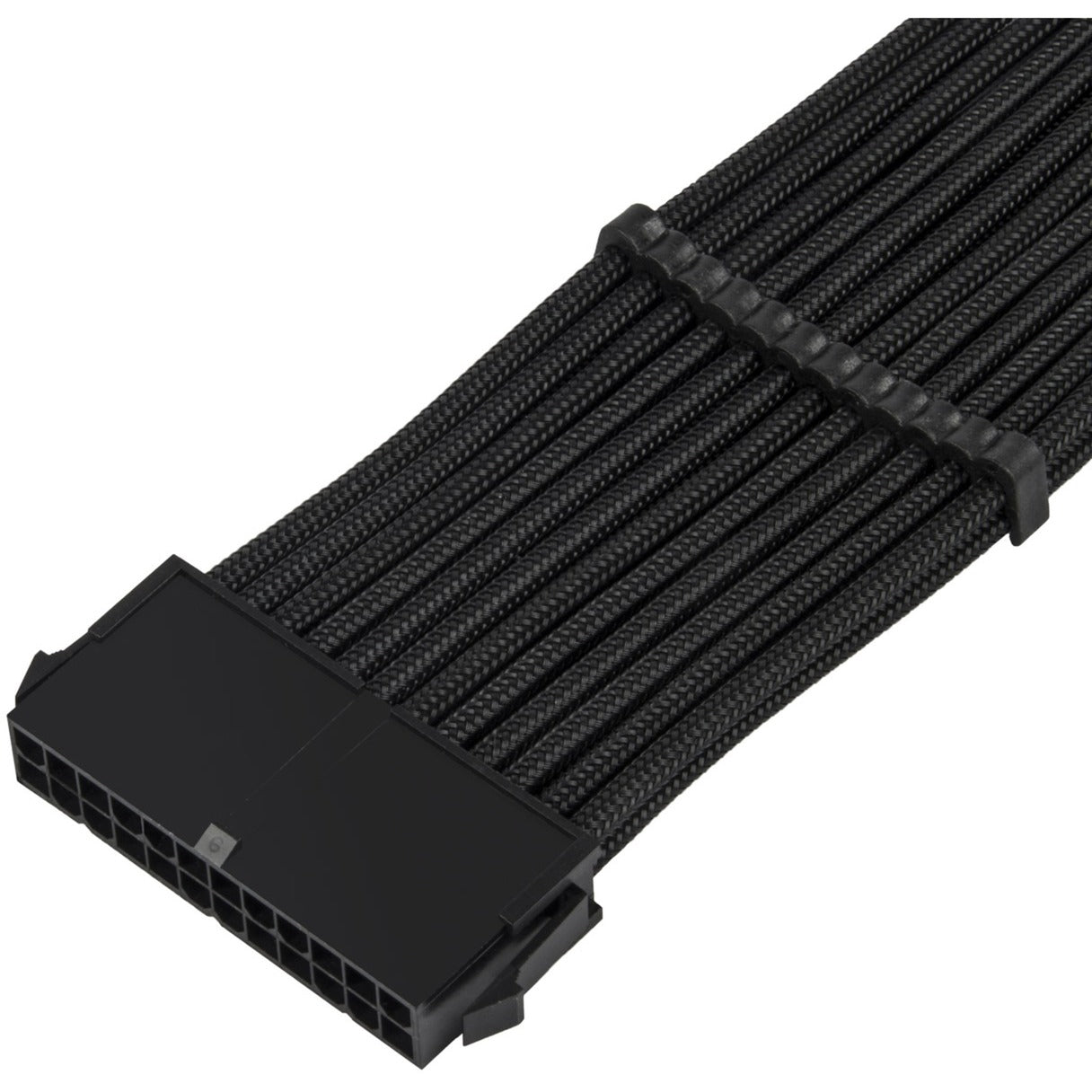 Silverstone Technology ATX-Verlängerungskabel SST-PP07E-MBB (schwarz, 30cm)