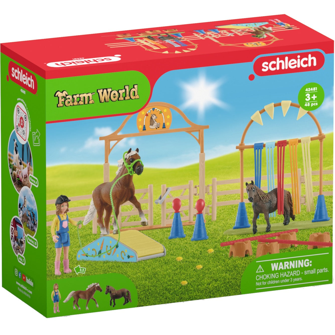 Schleich Farm World Pony Agility Training