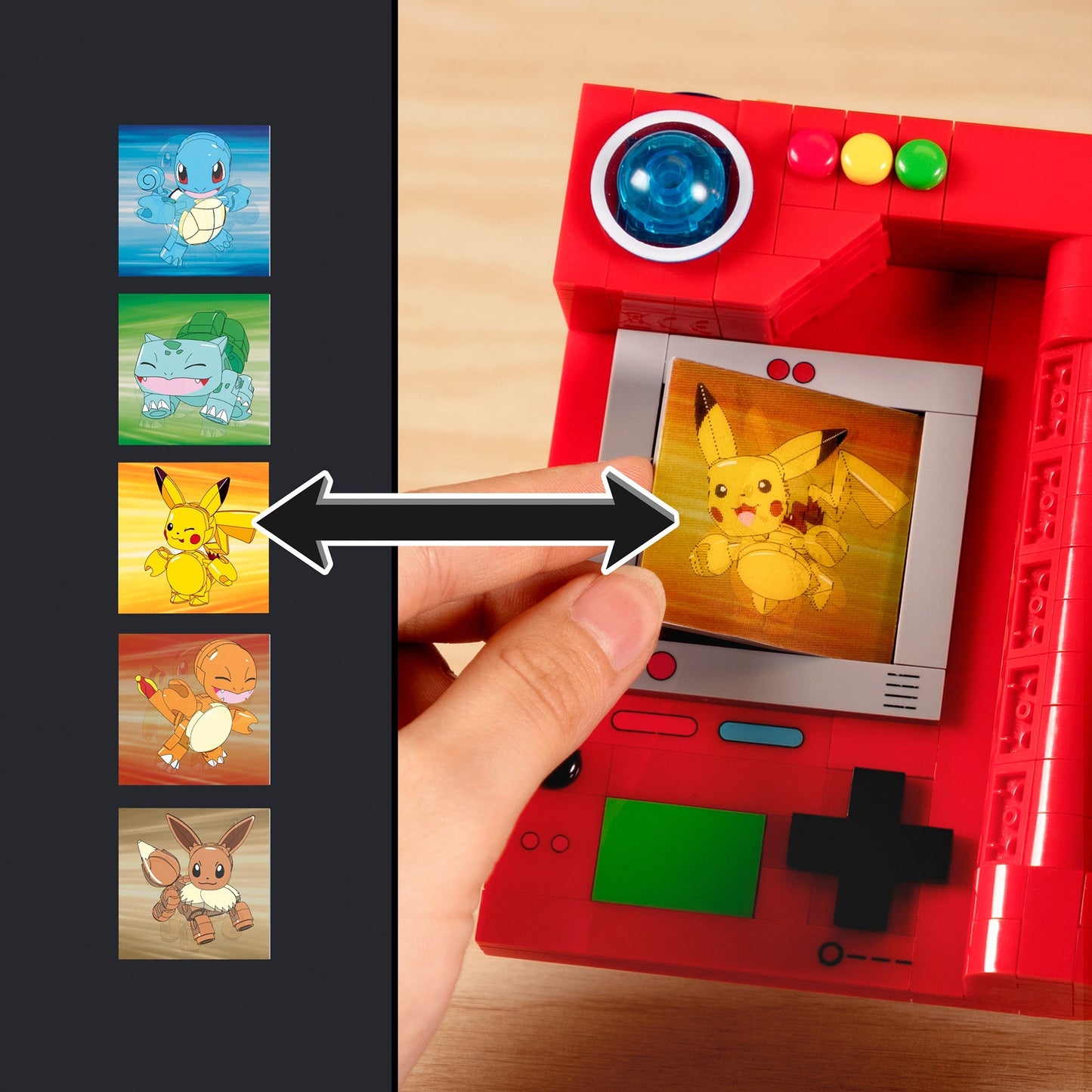 Mattel MEGA Pokémon Kanto-Region Pokédex, Konstruktionsspielzeug