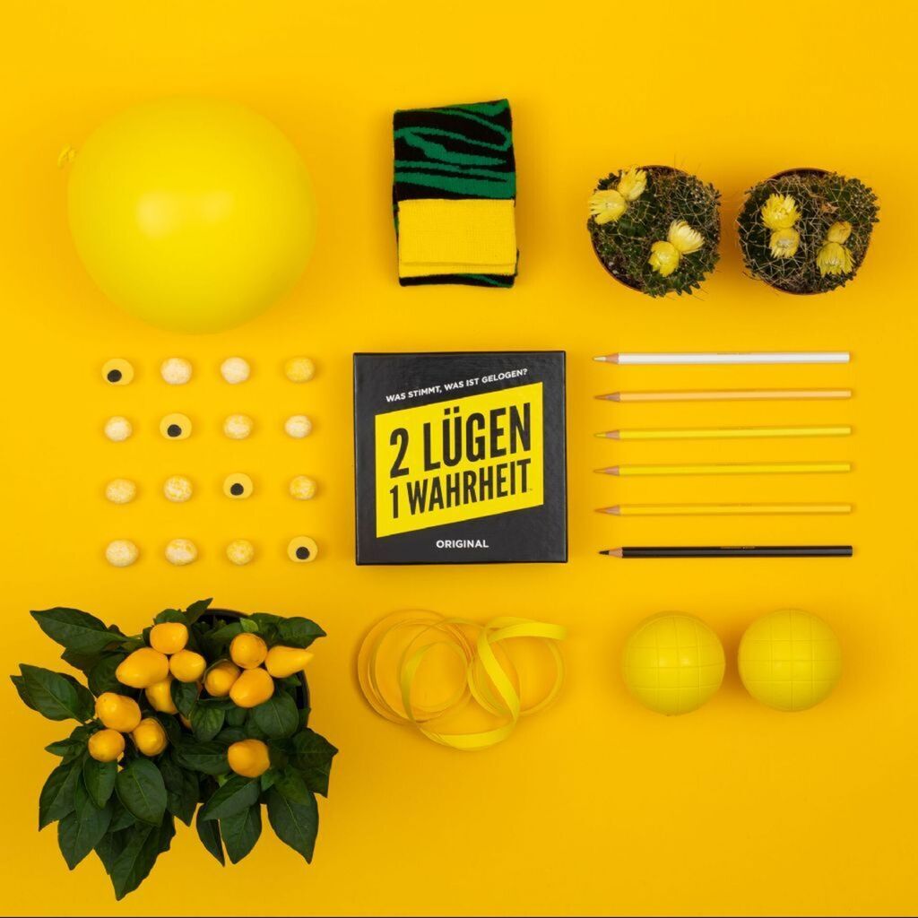 2 Lügen. 1 Wahrheit Was stimmt, was ist gelogen?, Partyspiel