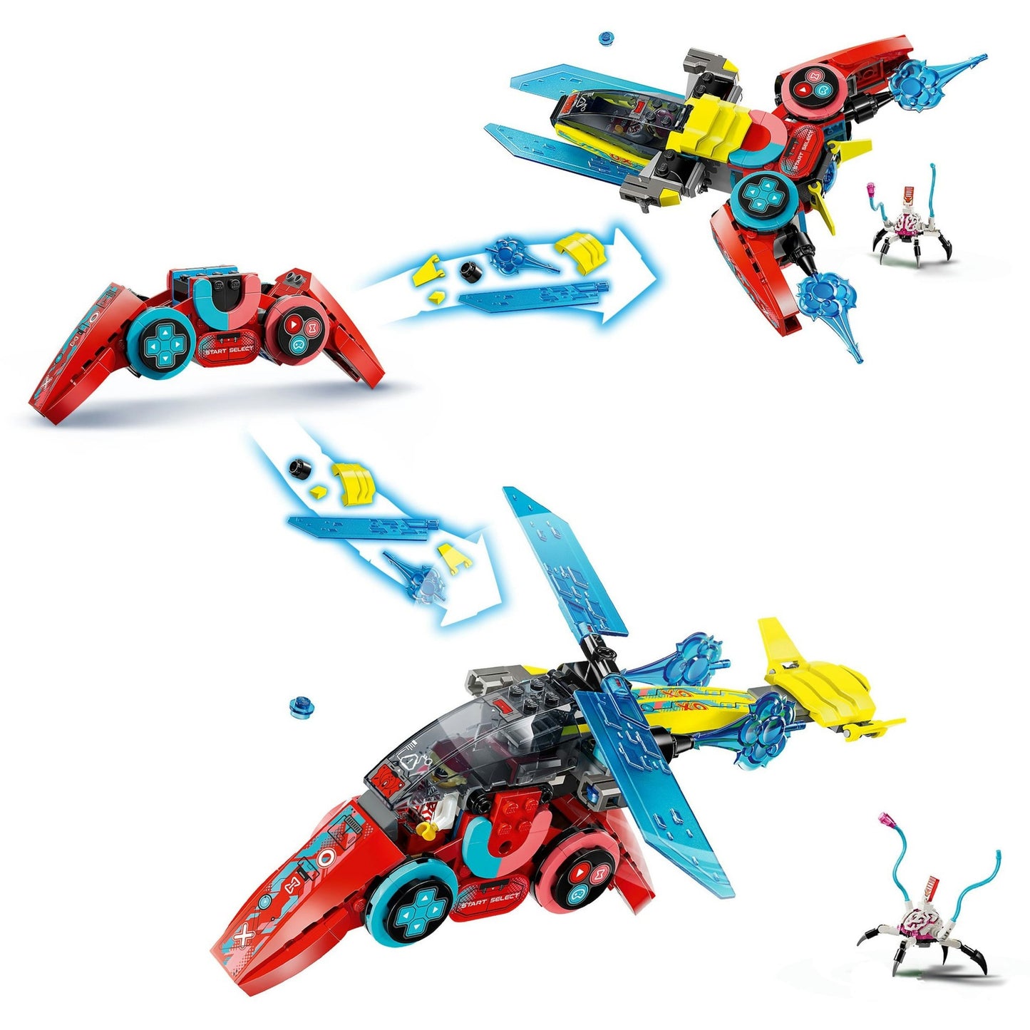 71489 DREAMZzz Coopers fliegender Videospiel-Controller, Konstruktionsspielzeug