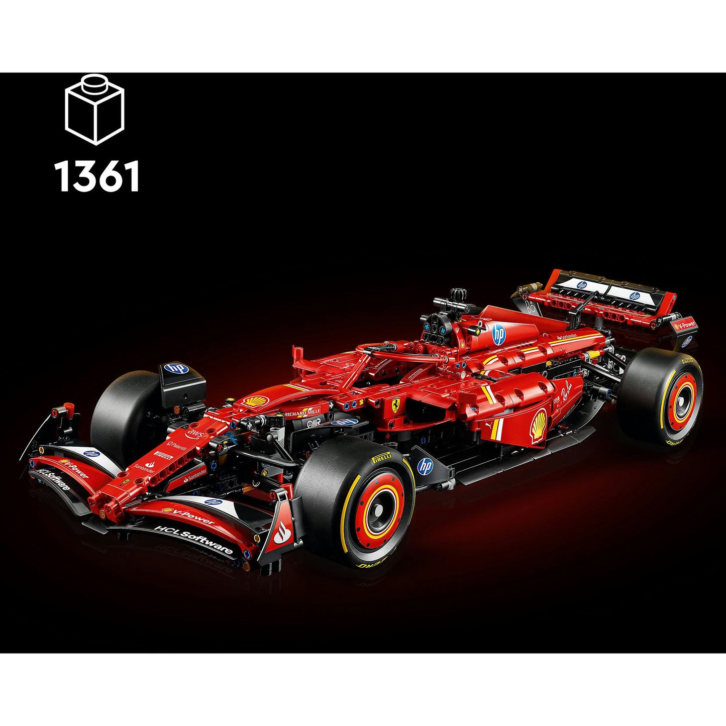 42207 Technic Ferrari SF-24 F1 Rennauto, Konstruktionsspielzeug