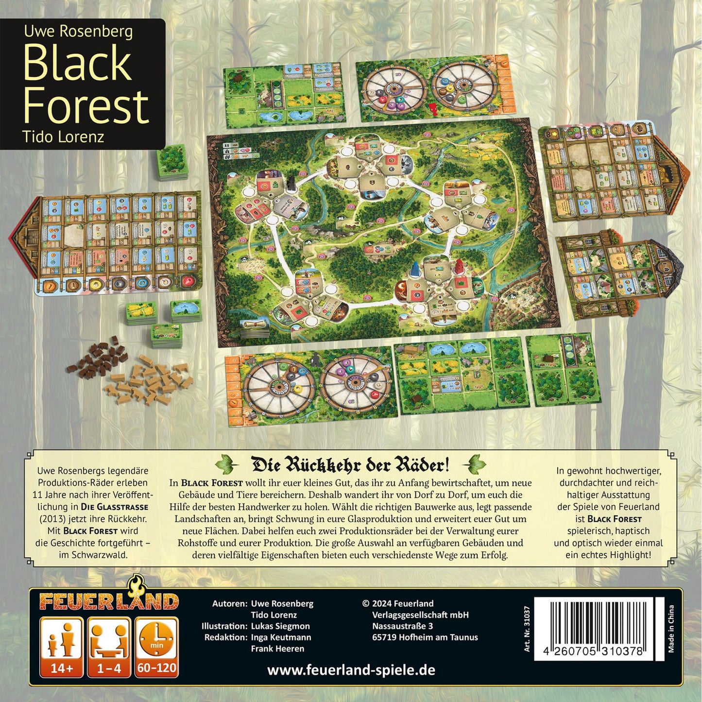 Black Forest, Brettspiel