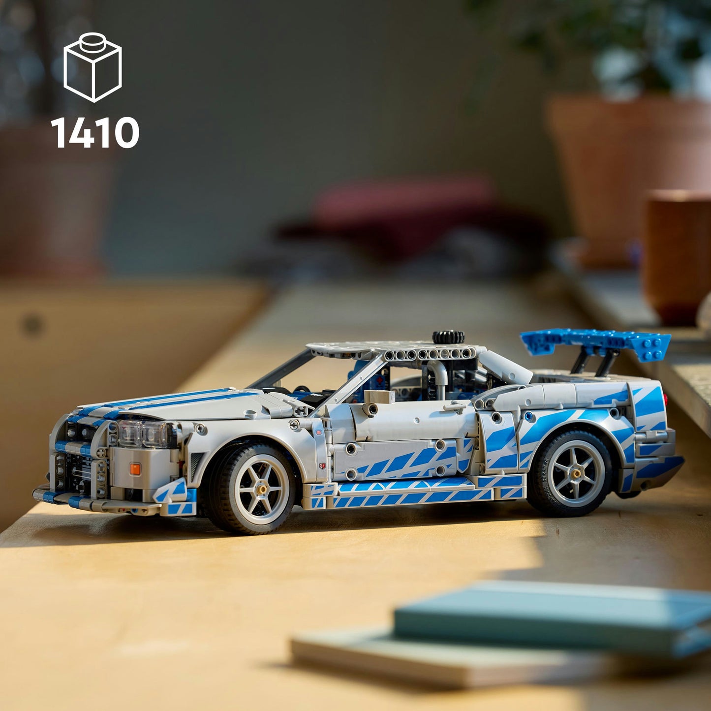 42210 Technic 2 Fast 2 Furious Nissan Skyline GT-R(R34) Flitzer, Konstruktionsspielzeug
