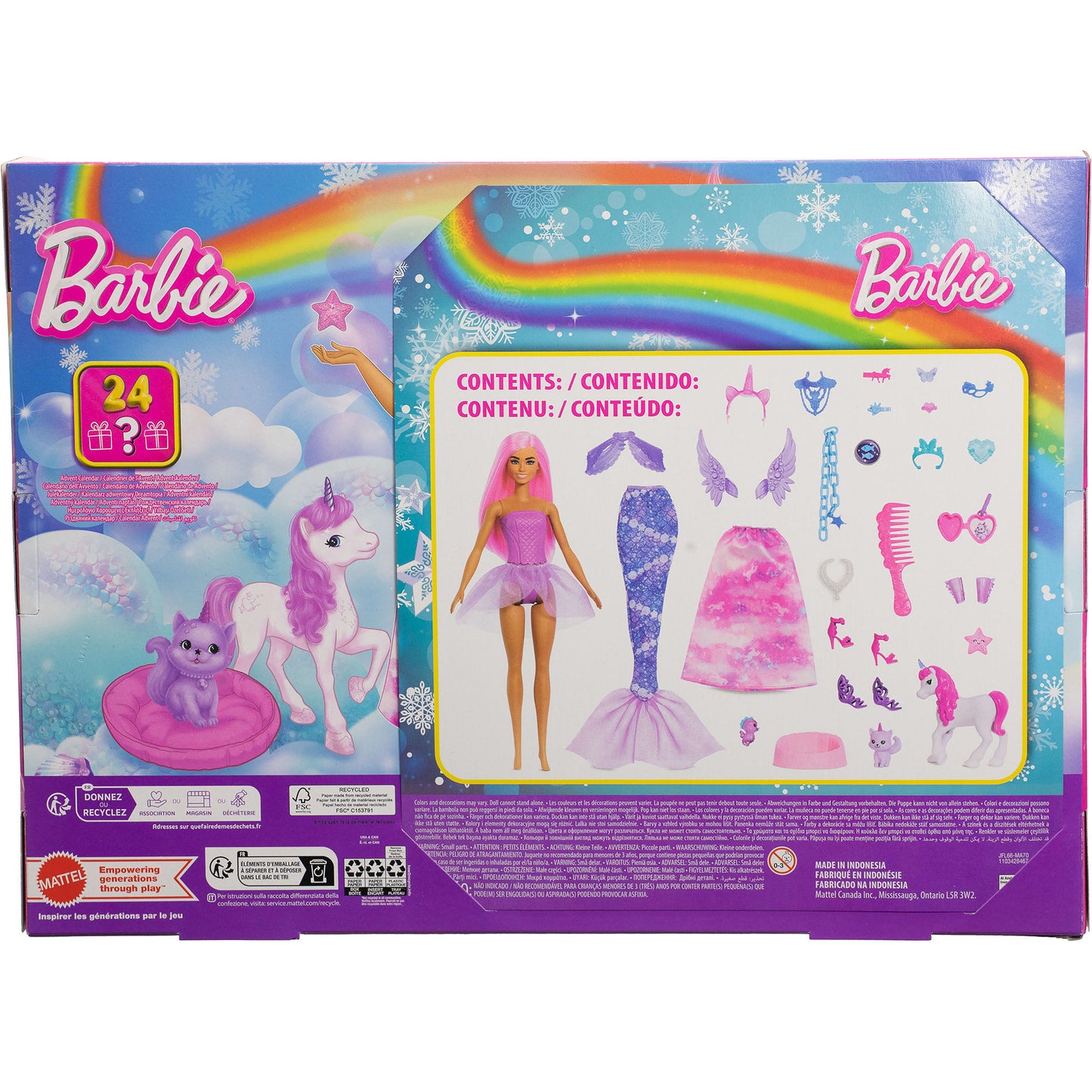 Barbie Fantasy Adventskalender, Puppe