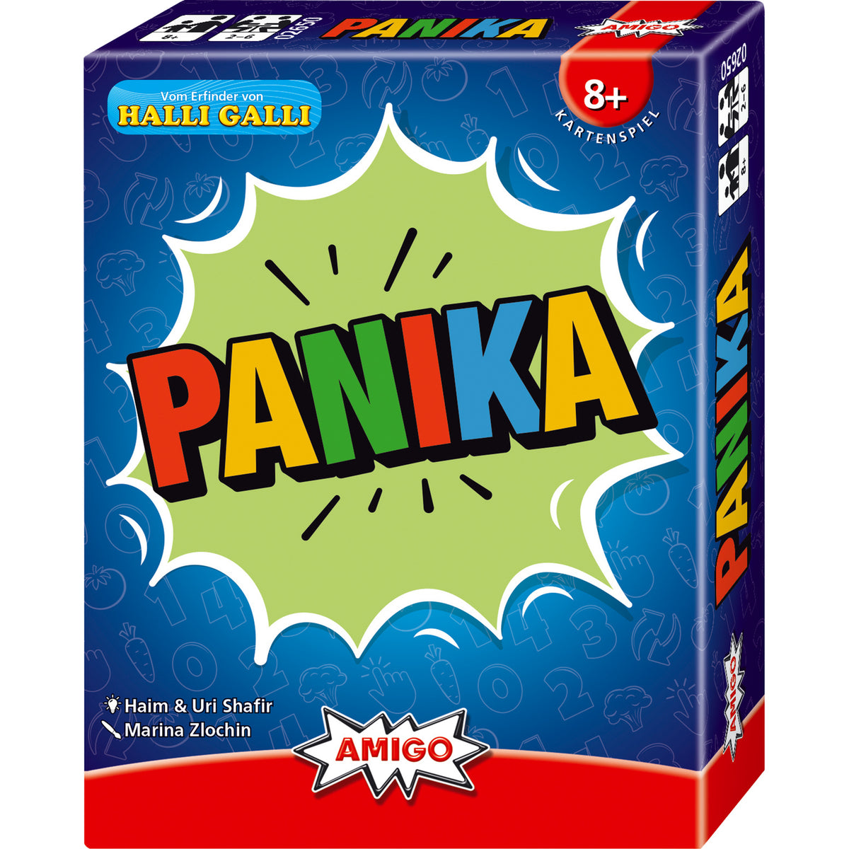 Panika, Kartenspiel