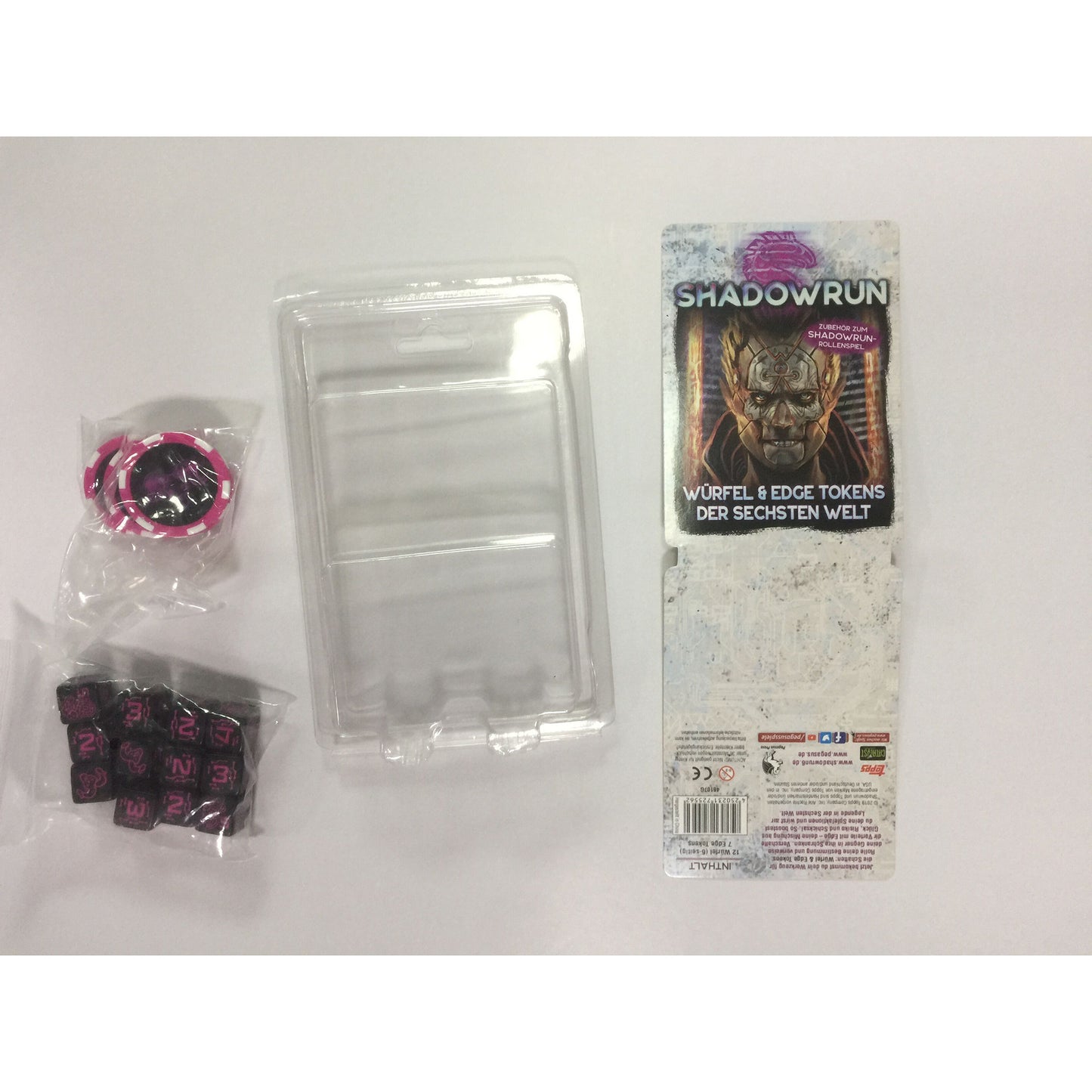Shadowrun: Würfel & Edge Tokens der Sechsten Welt, Rollenspiel