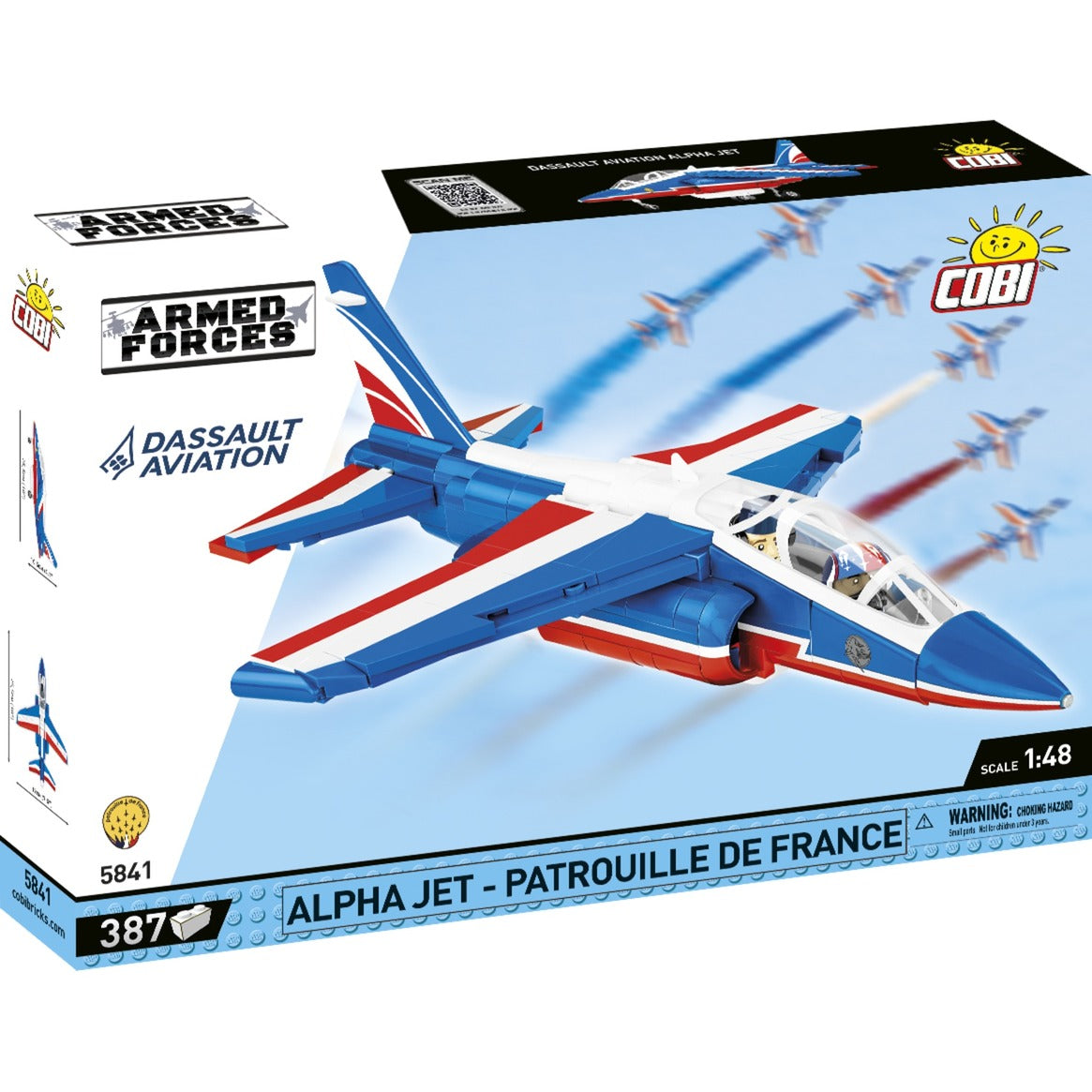 Alpha Jet Patrouille de France, Konstruktionsspielzeug