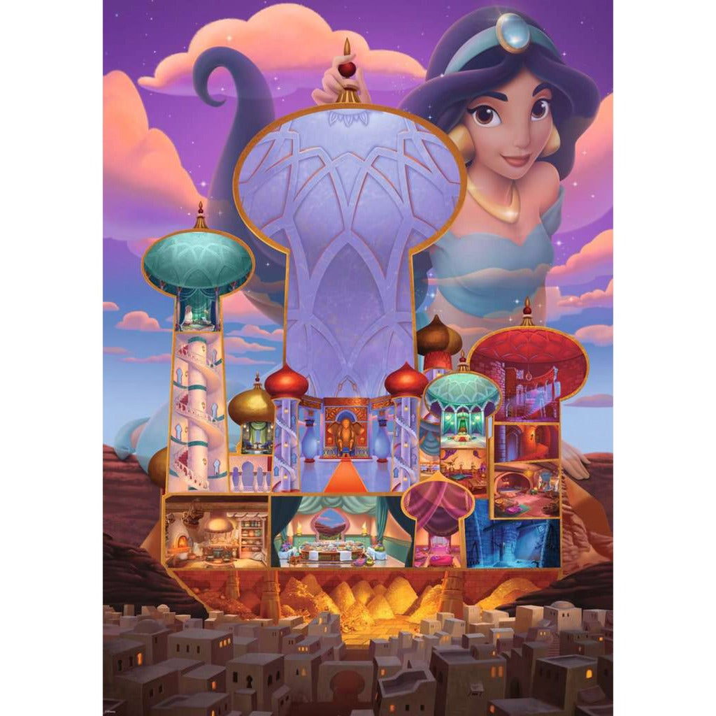 Ravensburger Puzzle Disney Castles: Jasmin (1000 Teile)