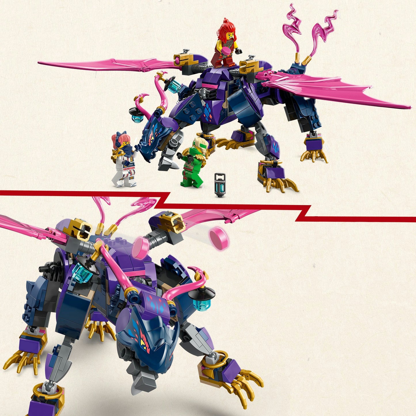 71842 Ninjago Rontu der Meisterdrache, Konstruktionsspielzeug