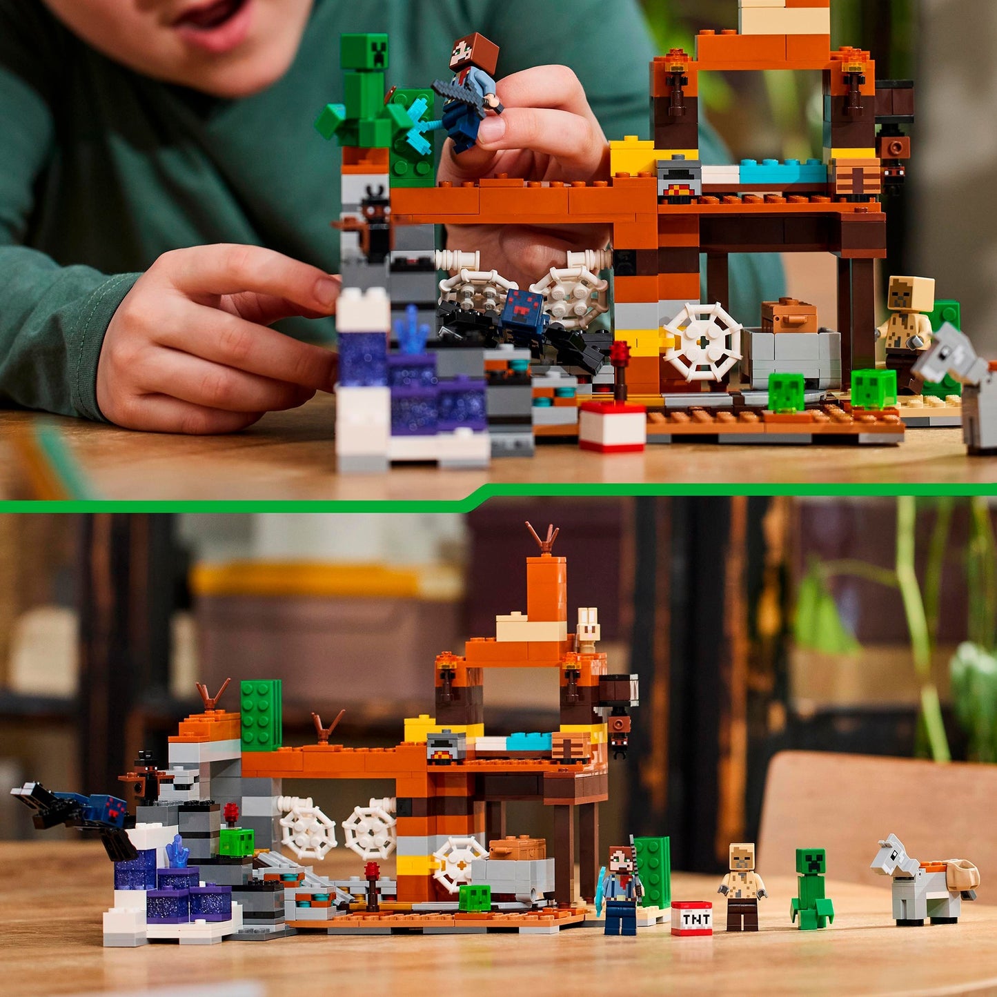 LEGO 21263 Minecraft Die Mine in den Badlands, Konstruktionsspielzeug