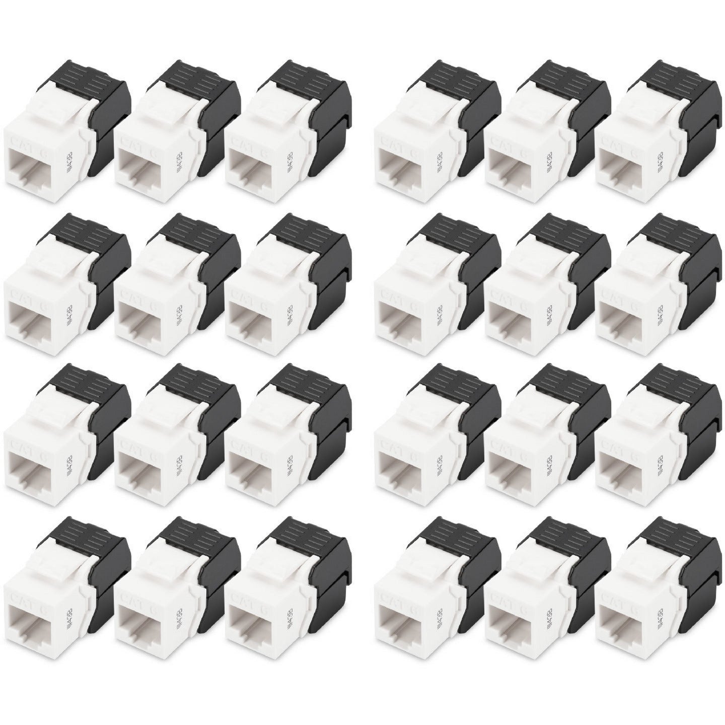 CAT 6 Keystone Modul, ungeschirmt - 24 Stk., Keystone-Modul