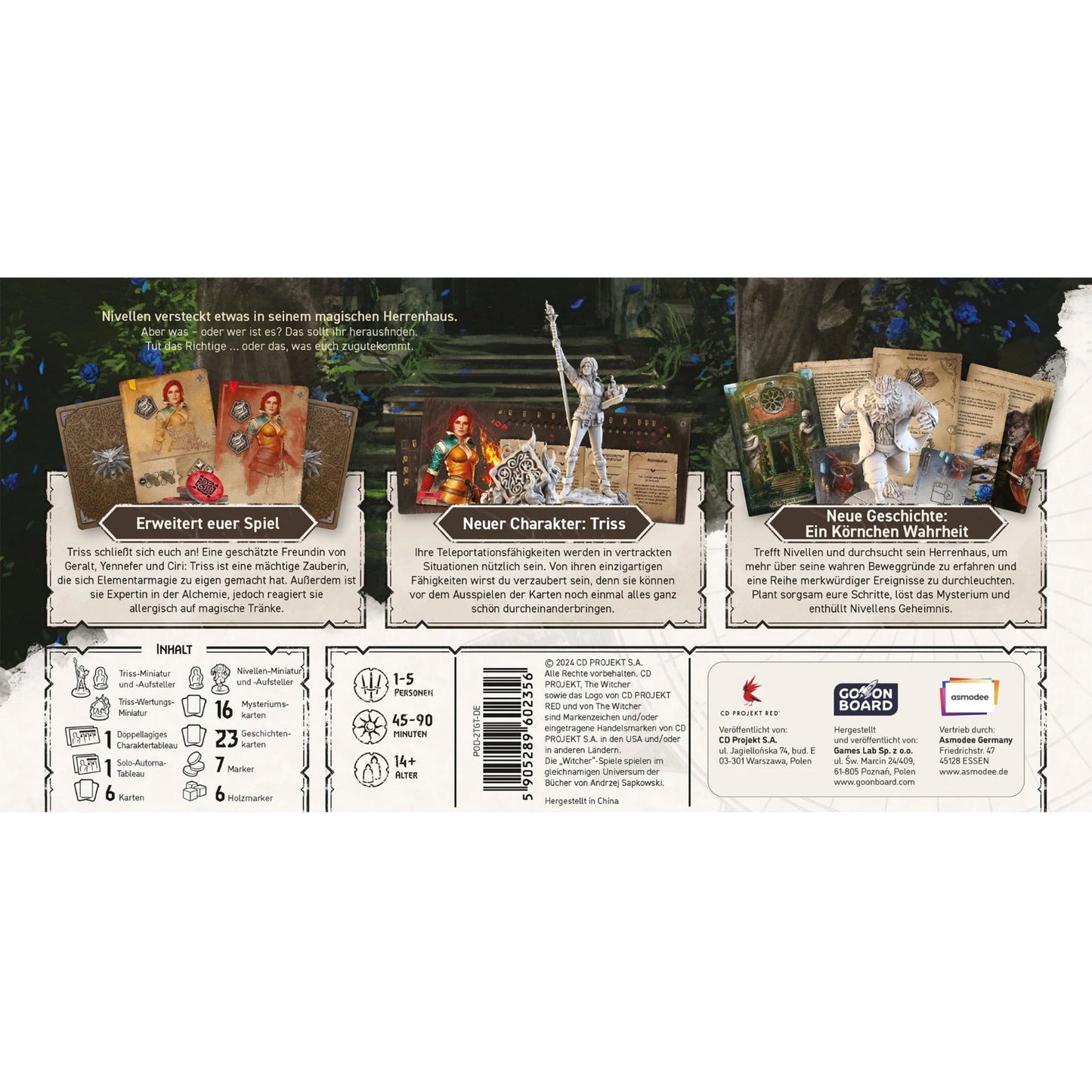The Witcher: Pfad des Schicksals - Triss & Ein Körnchen Wahrheit, Brettspiel