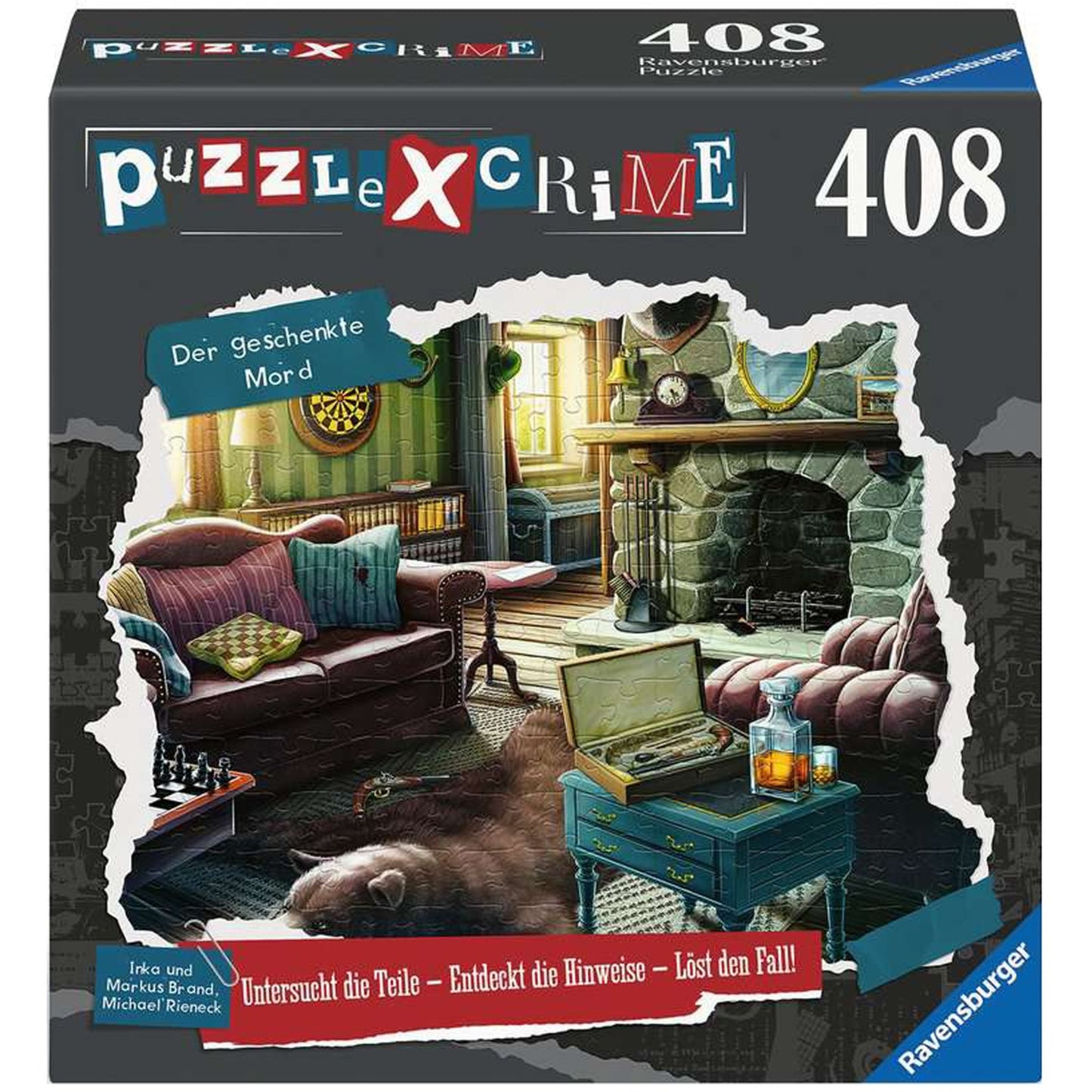 Ravensburger Puzzle X Crime: Der geschenkte Mord (264 Teile)