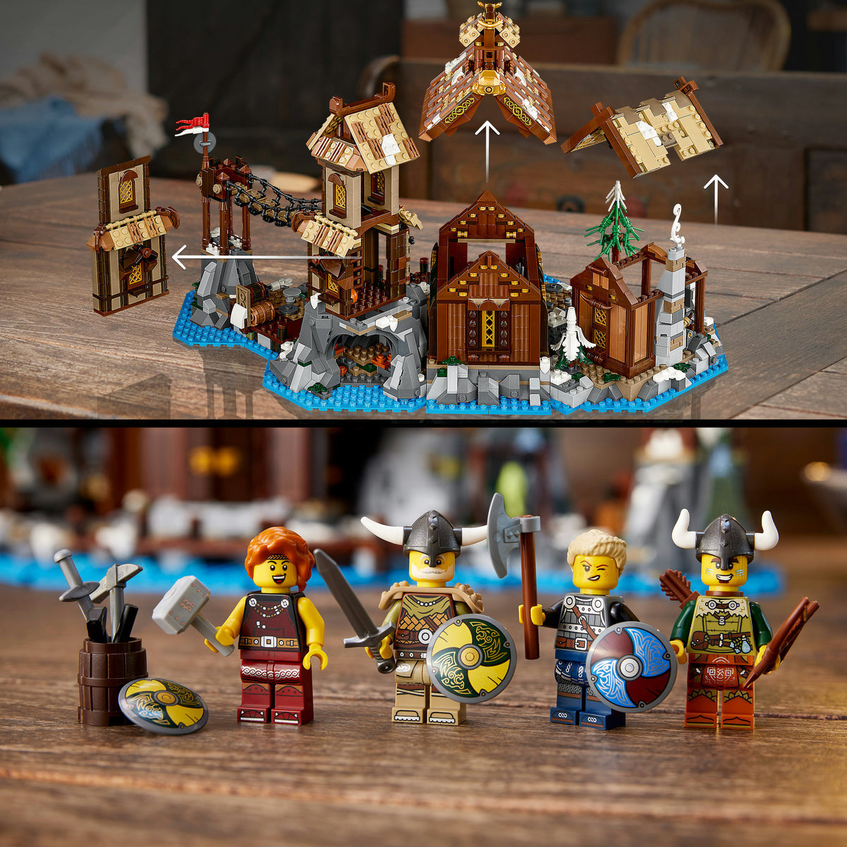 21343 Ideas Wikingerdorf, Konstruktionsspielzeug