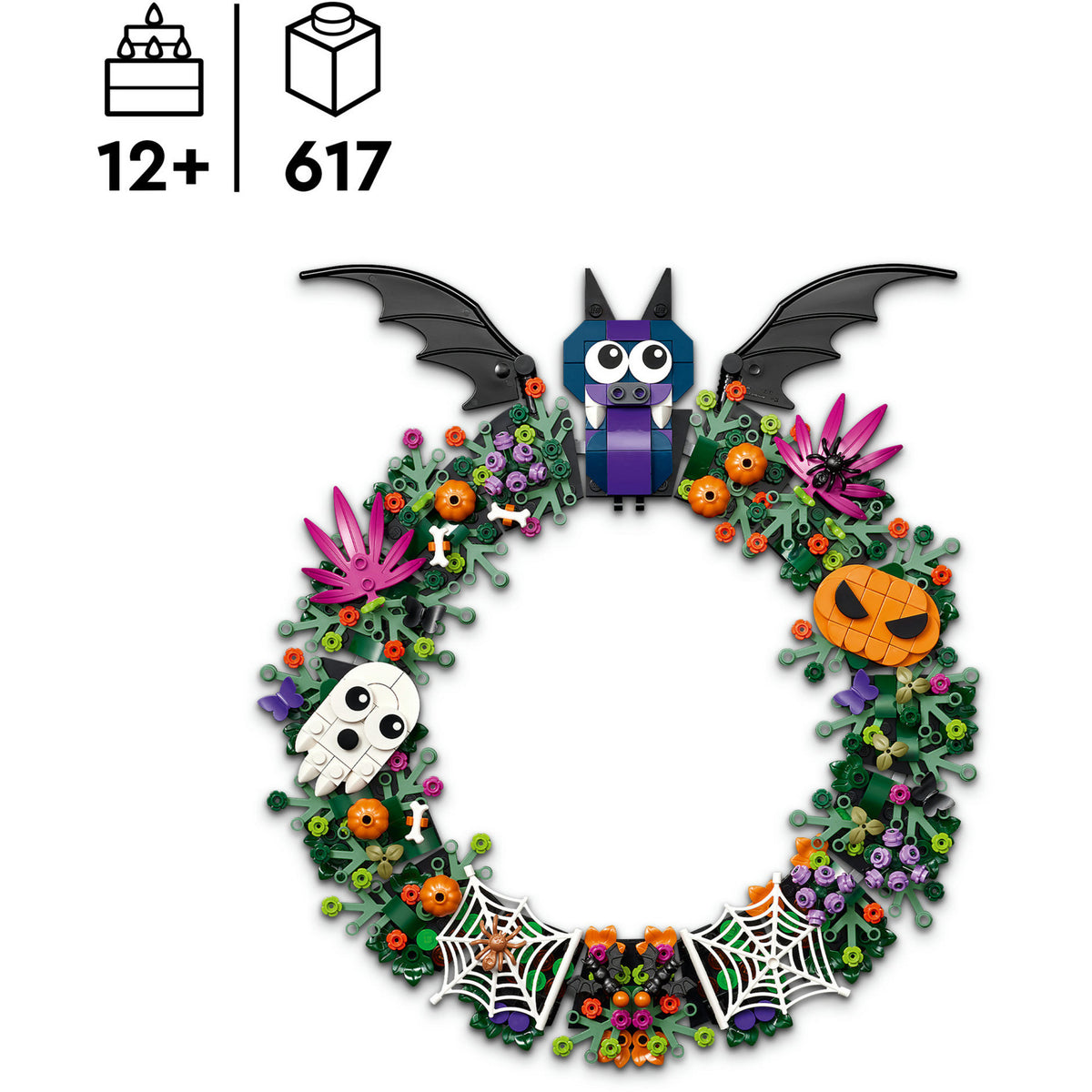 40825 Halloweenkranz, Konstruktionsspielzeug
