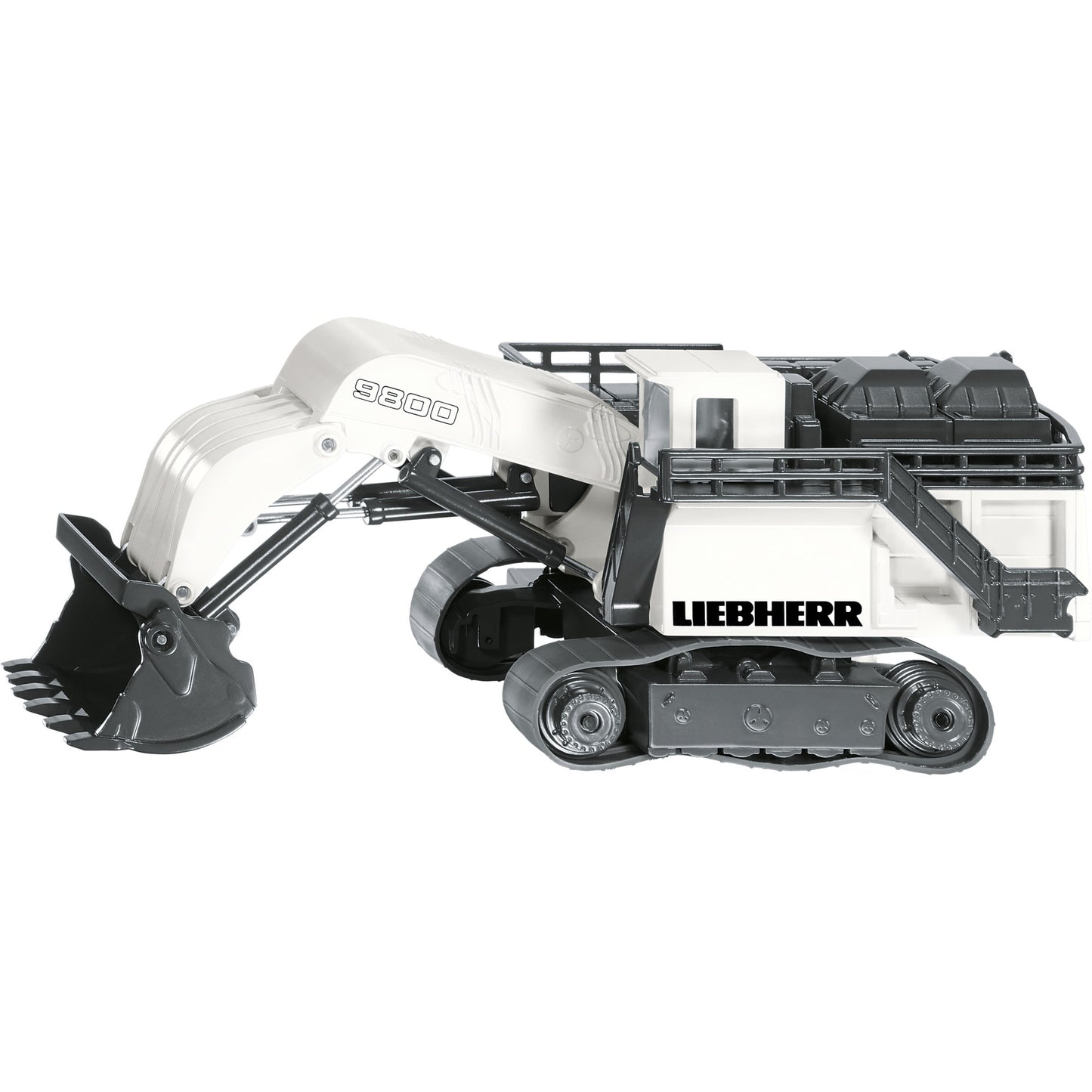 SIKU SUPER Liebherr R9800 Mining-Bagger (weiss/schwarz)