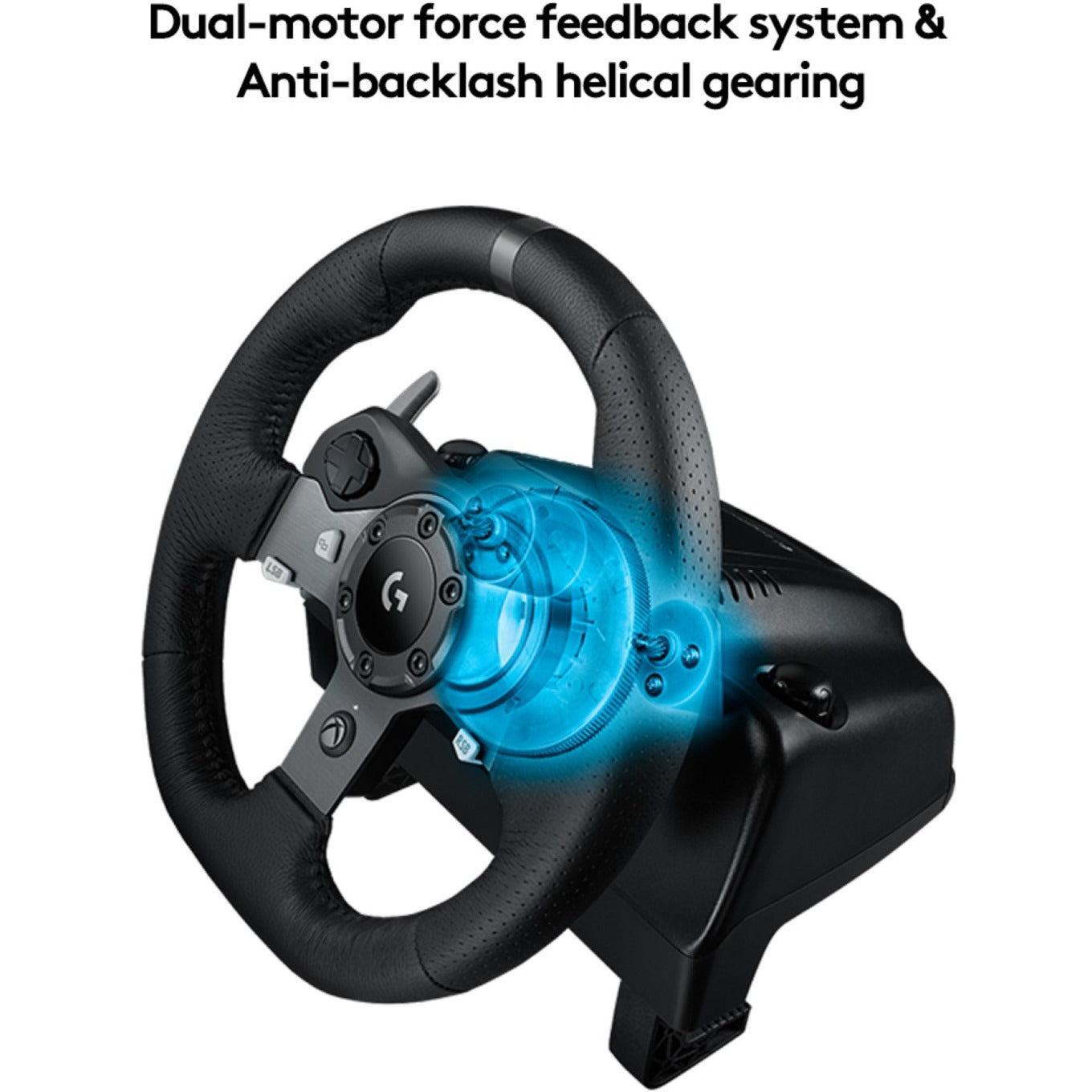 Logitech G920 Driving Force (schwarz, für Xbox Series X|S, Xbox One, PC)