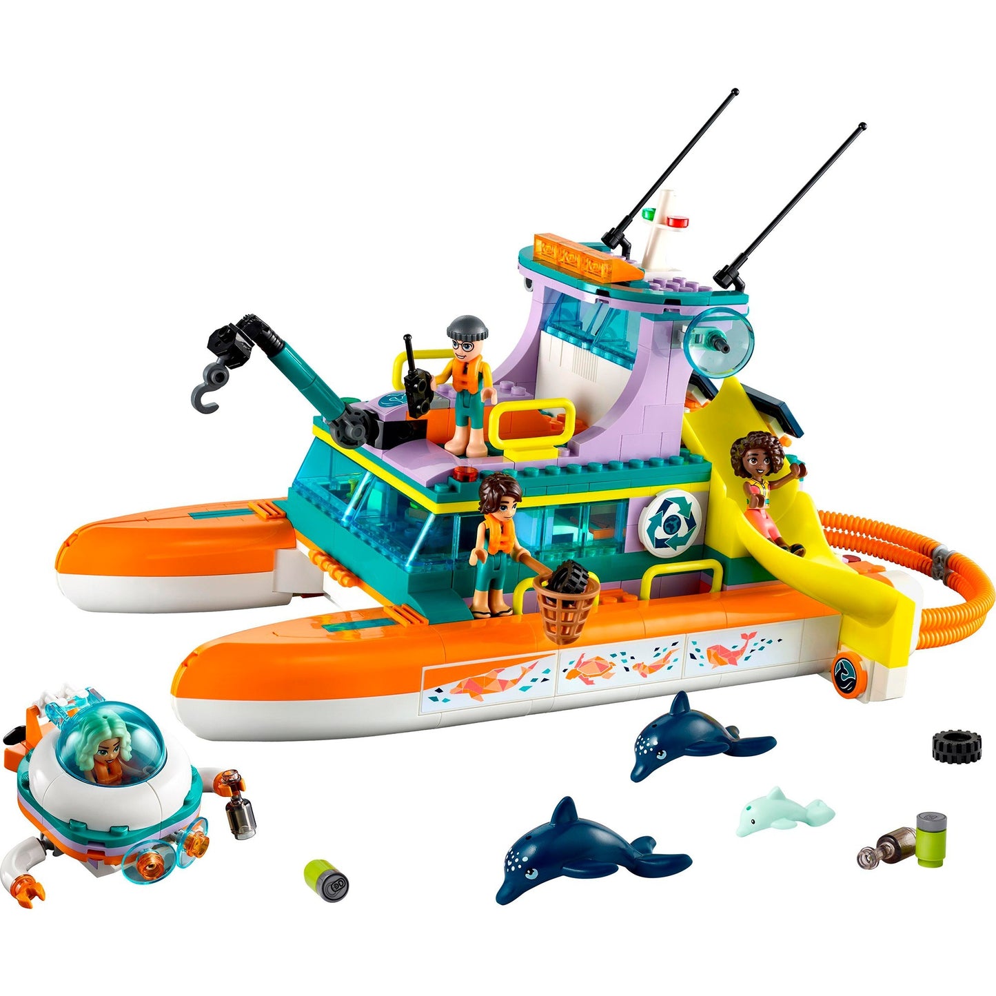 LEGO 41734 Friends Seerettungsboot, Konstruktionsspielzeug