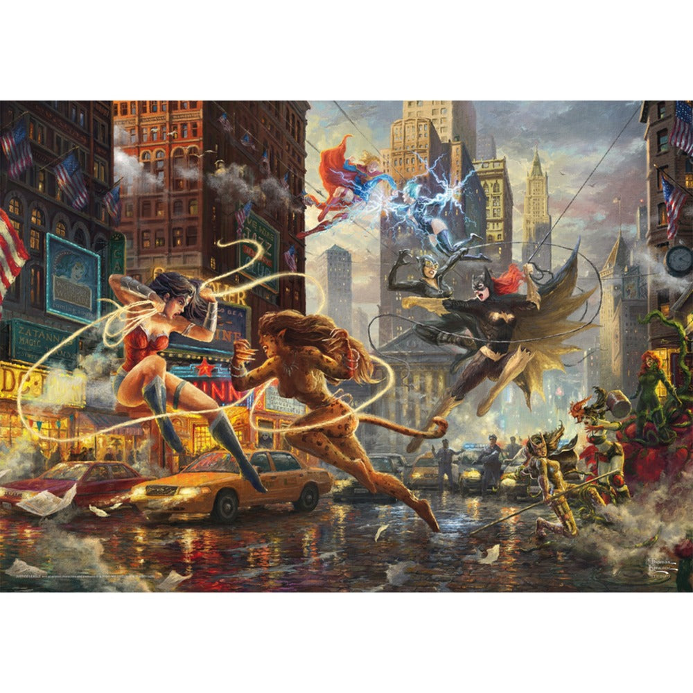 Thomas Kinkade Studios: DC Justice League - The Women of DC, Puzzle