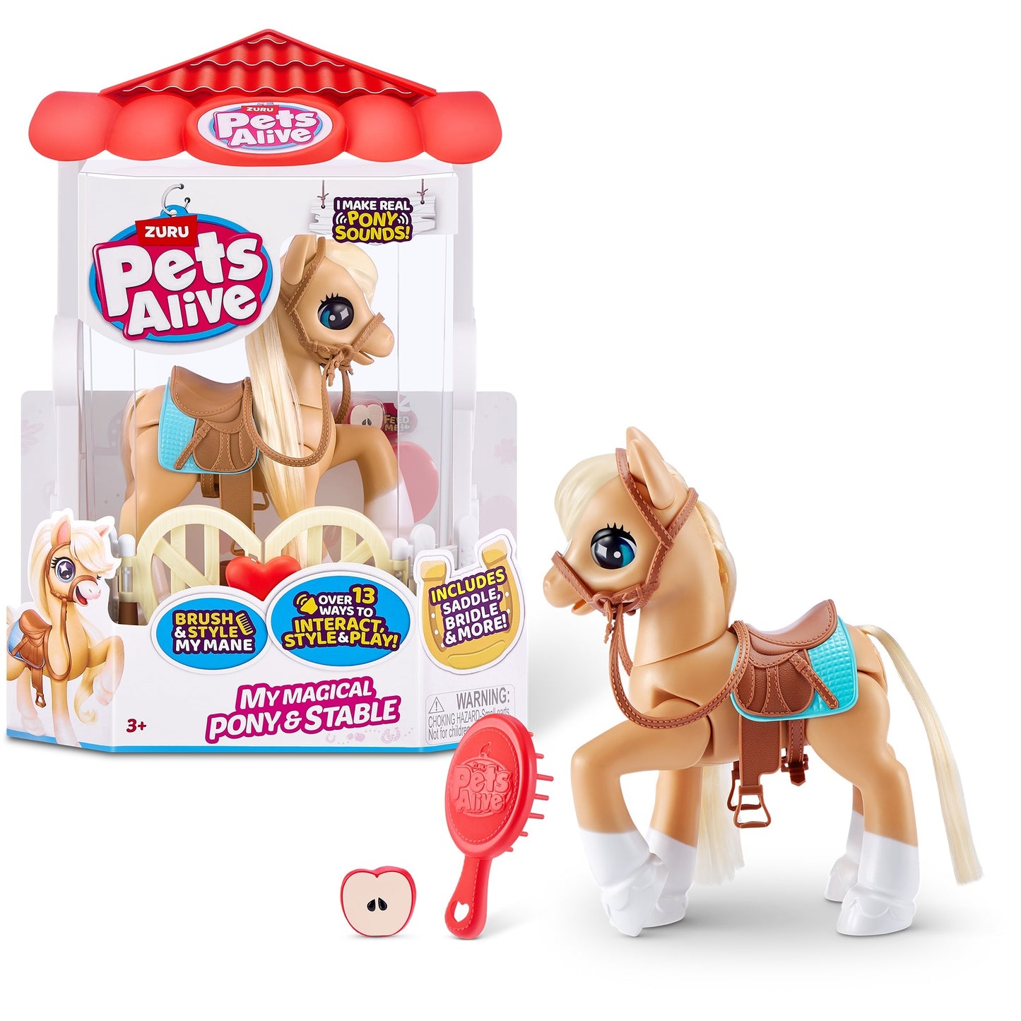 Pets Alive - Mein magisches Pony mit Stall, Spielfigur