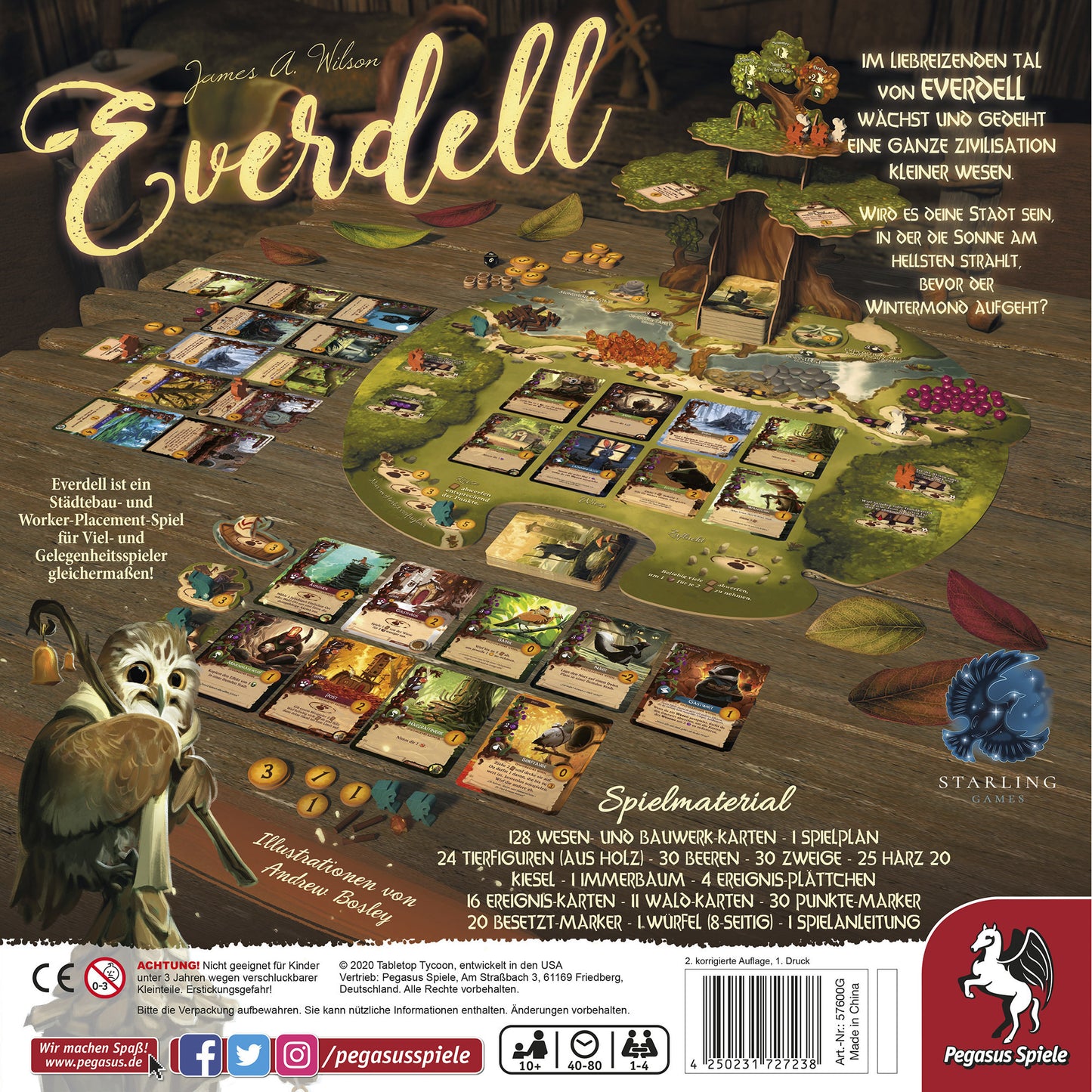 Everdell, Brettspiel