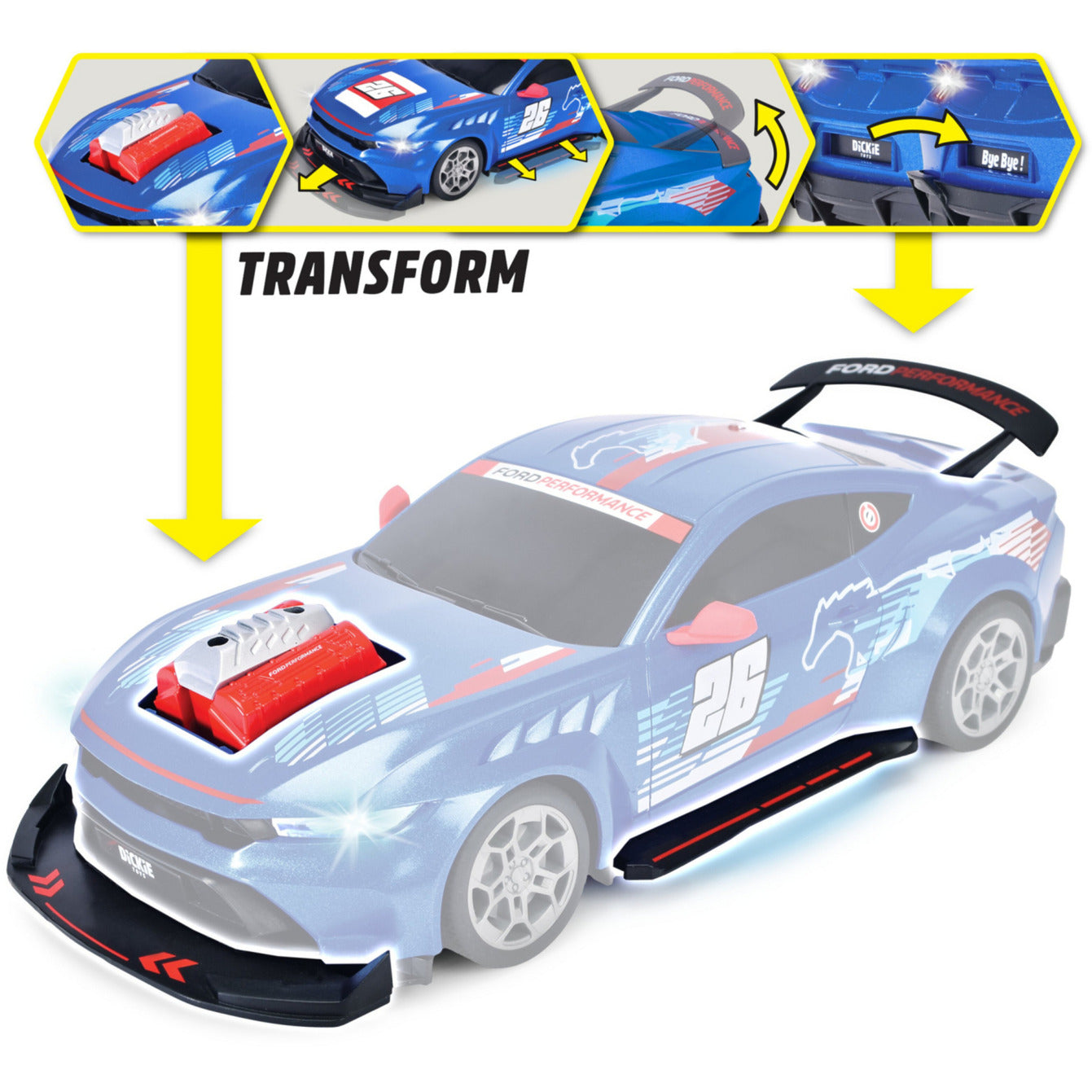 RC Ford Mustang Customized