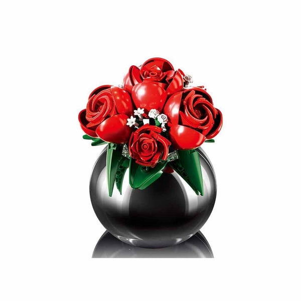 PLEYERID Roter Rosenstrauss., Konstruktionsspielzeug