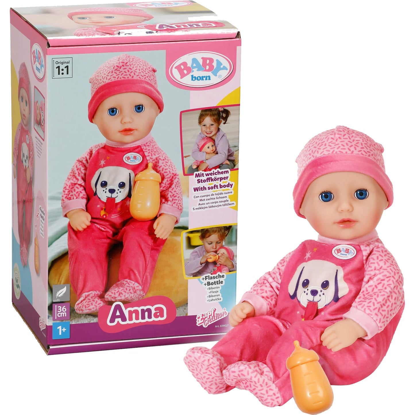 BABY born Anna Pink 36cm, Puppe