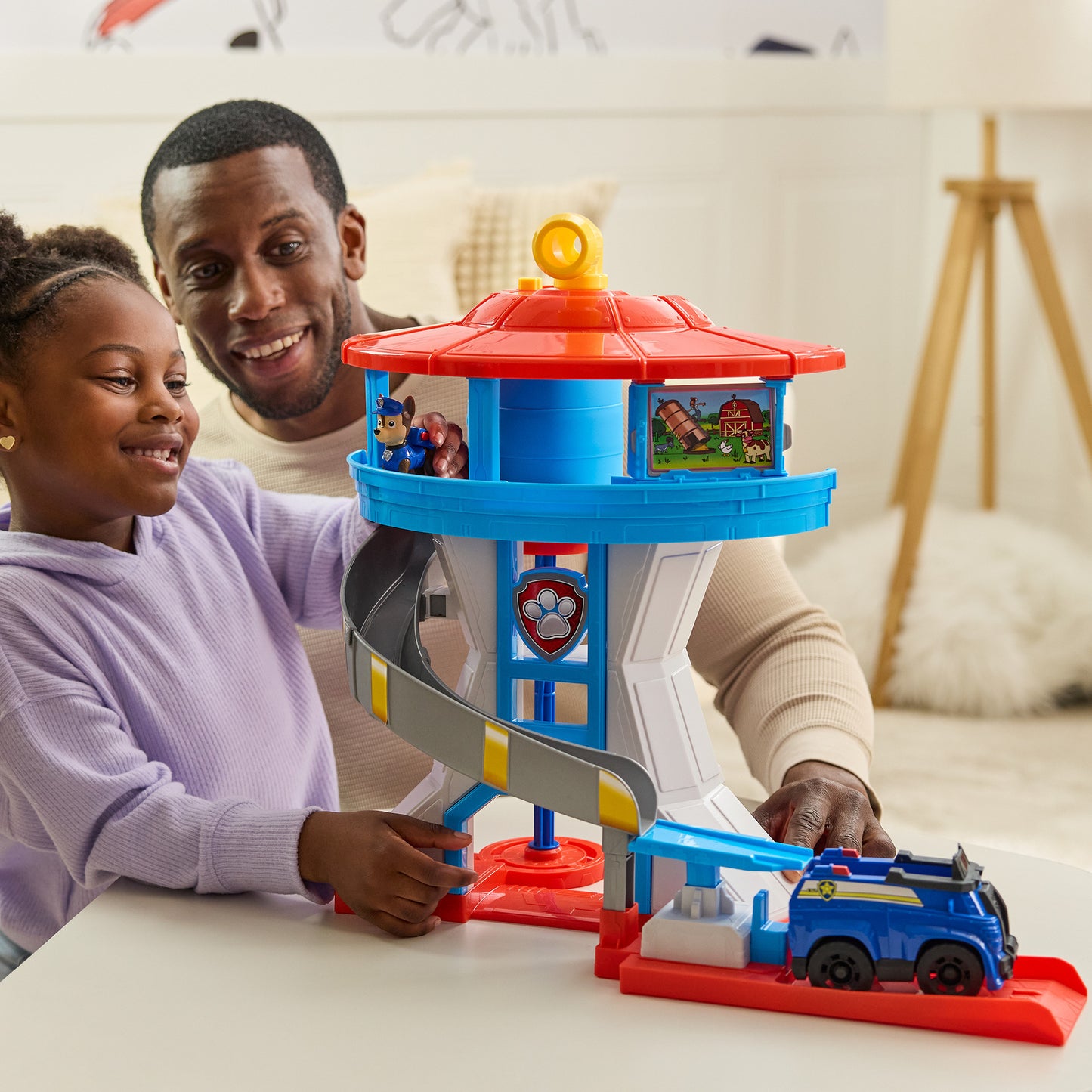 Paw Patrol - Lookout Tower Hauptquartier Spielset, Spielgebäude