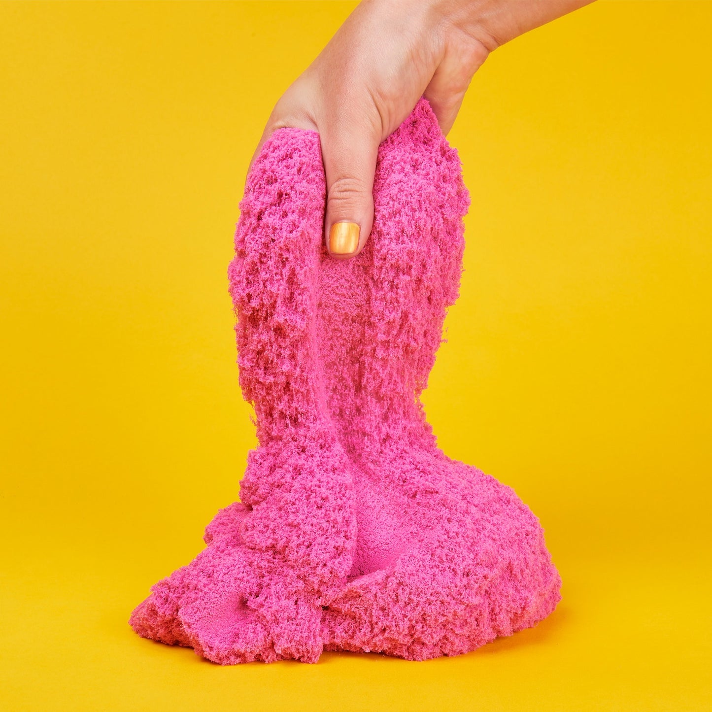 Spin Master Kinetic Sand - Schimmersand Crystal Pink, Spielsand