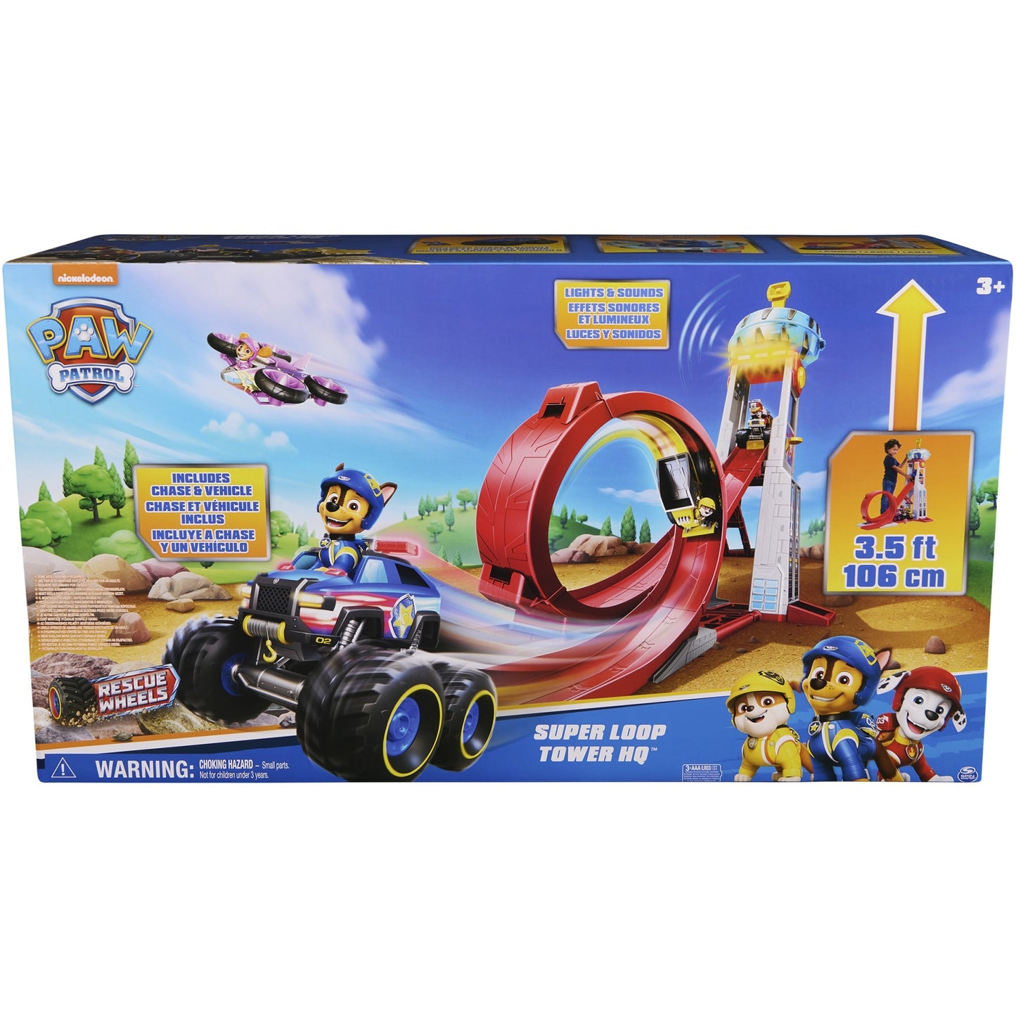 Paw Patrol Rescue Wheels - Superloop Tower, Spielgebäude