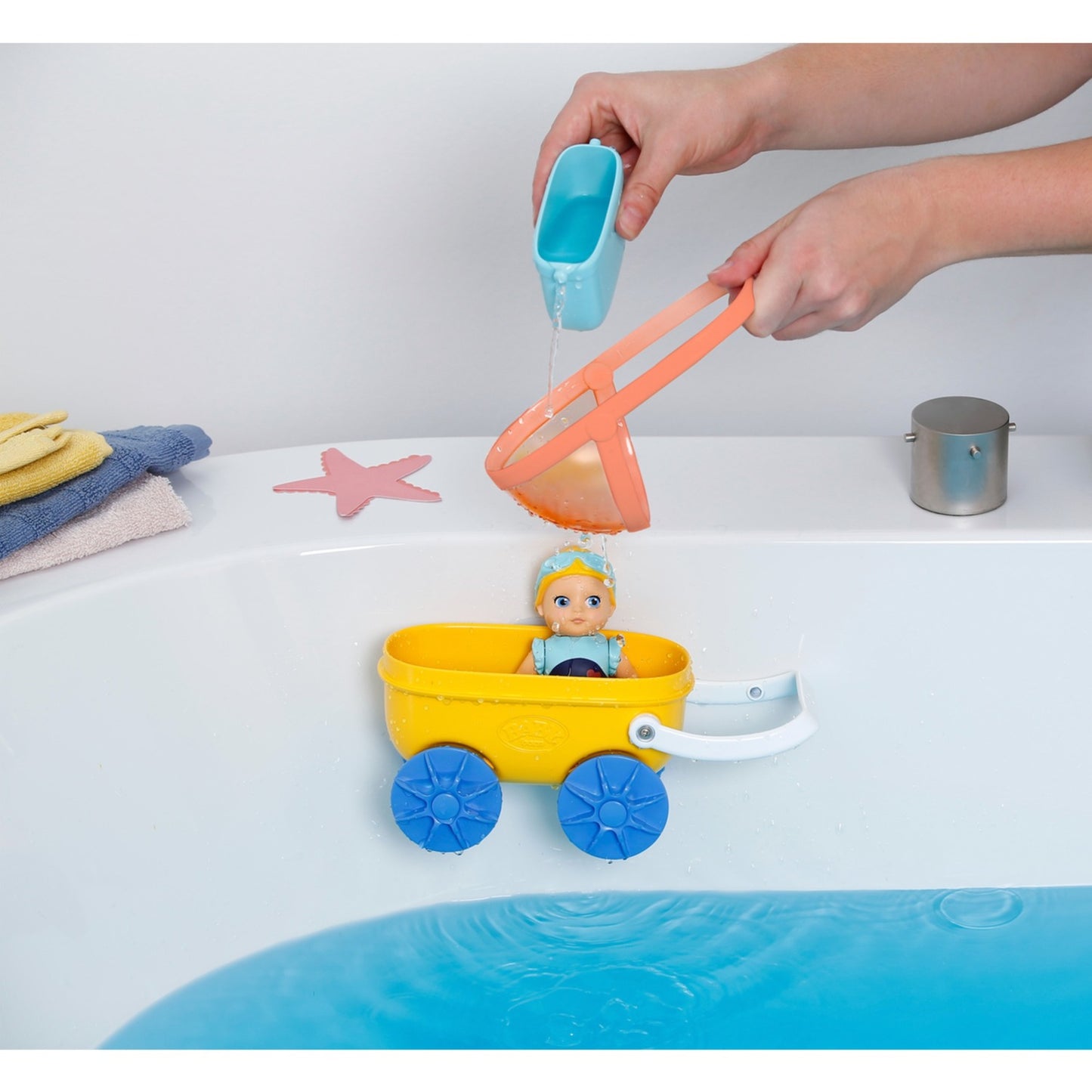 BABY born Splish Slpash Kinderwagen mit Emma, Spielfigur