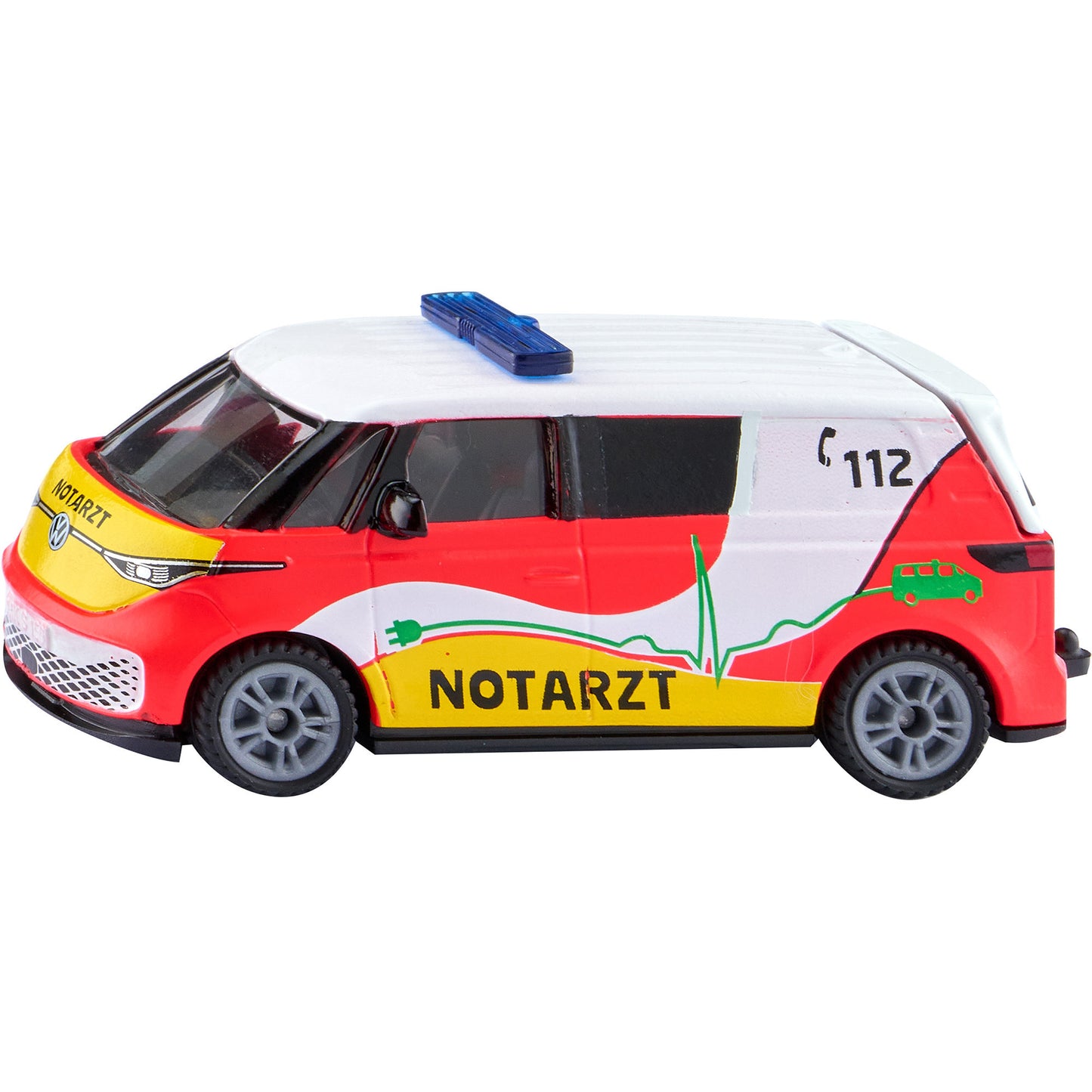 BLISTER VW ID. Buzz Krankenwagen, Modellfahrzeug