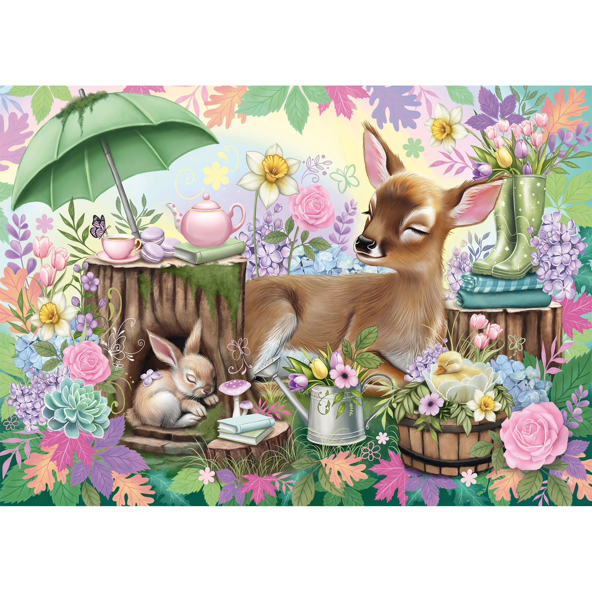 Sheena Pike: Frühlingstraum, Puzzle