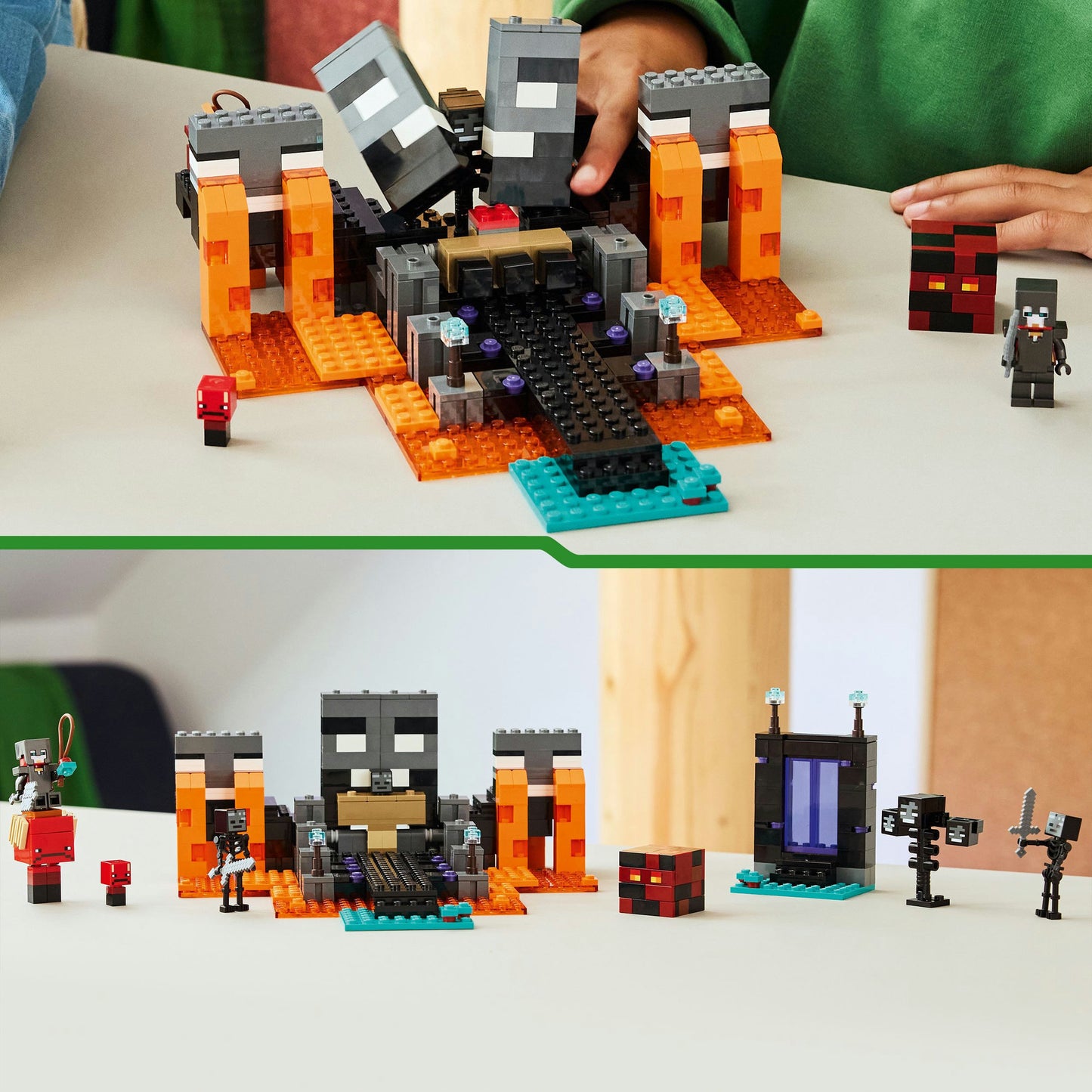 21590 Minecraft Duell mit dem Wither, Konstruktionsspielzeug