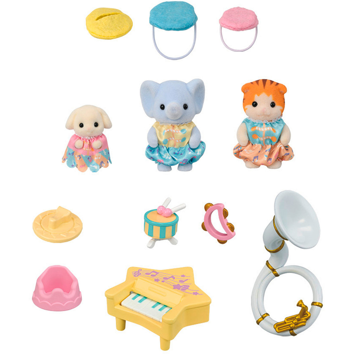 Sylvanian Families - Baby Konzert Figurenset, Konstruktionsspielzeug