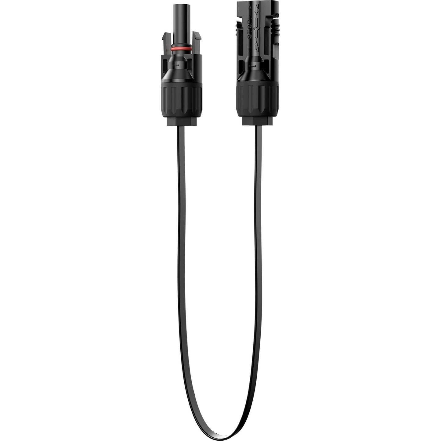 ECOFLOW Superflaches Solar-Kabel (schwarz)