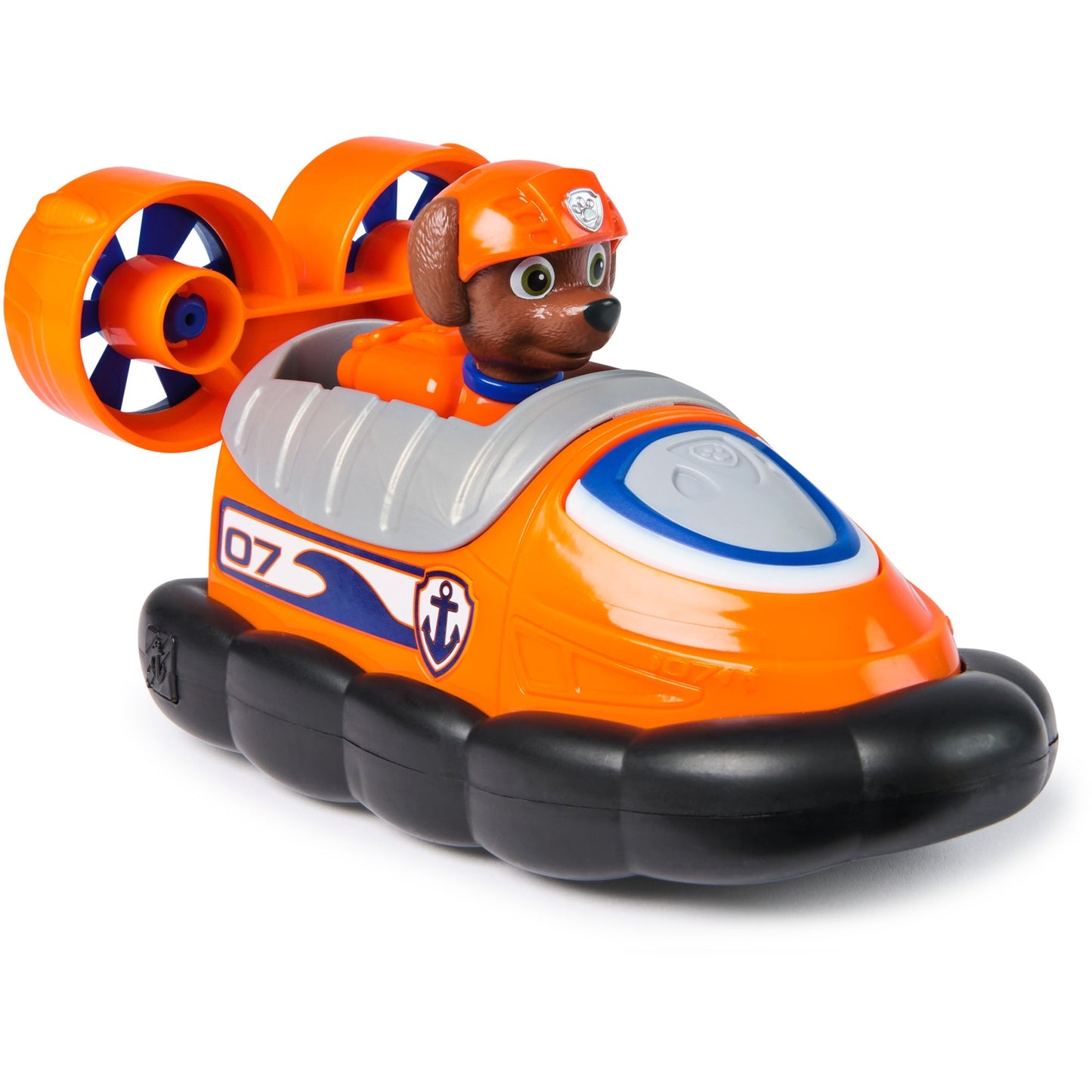 Paw Patrol - Luftkissenboot mit Zuma Hundefigur, Spielfahrzeug