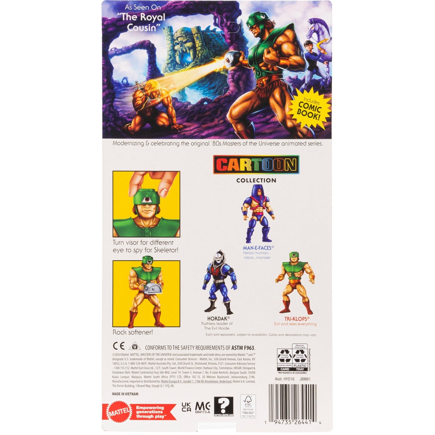 Masters of the Universe Origins Cartoon Collection Tri-Klops, Spielfigur