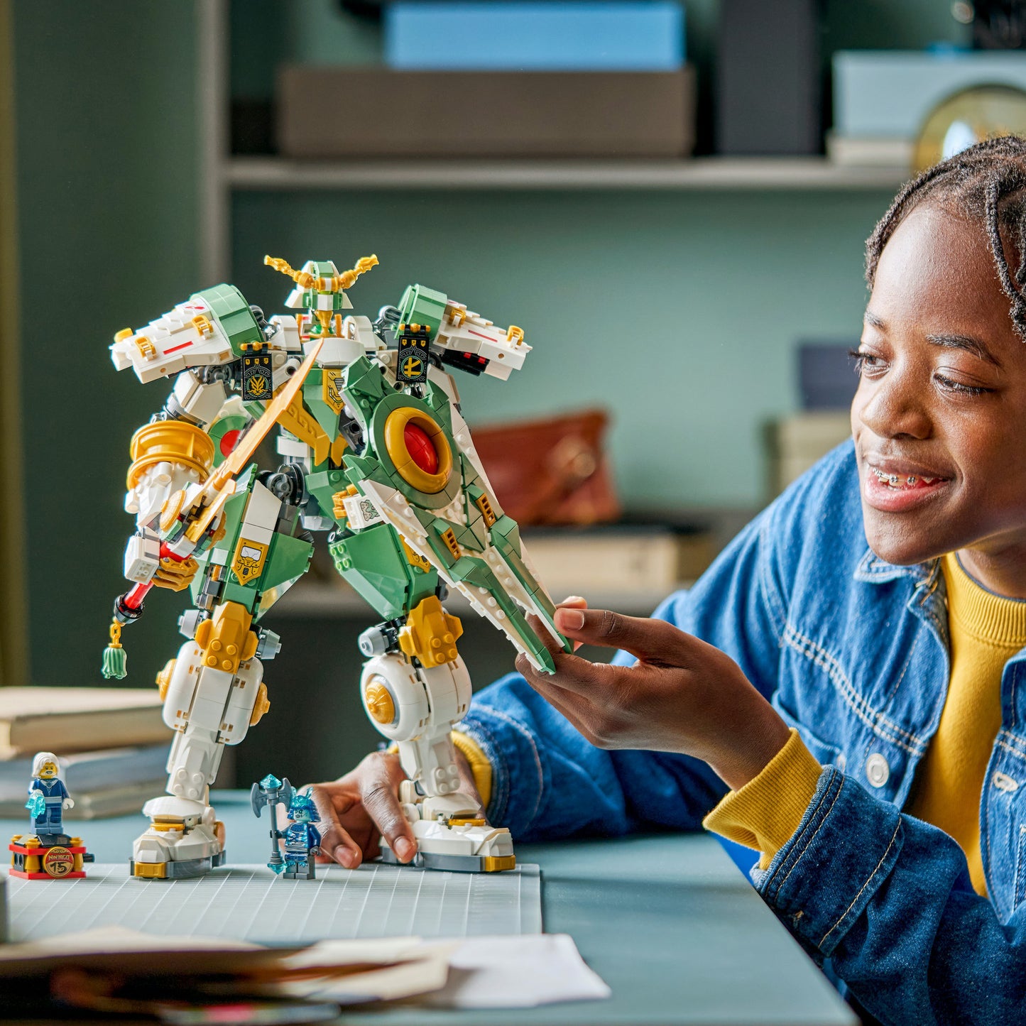 71860 Ninjago 15-jähriges Jubiläum: Lloyds Titan-Mech, Konstruktionsspielzeug