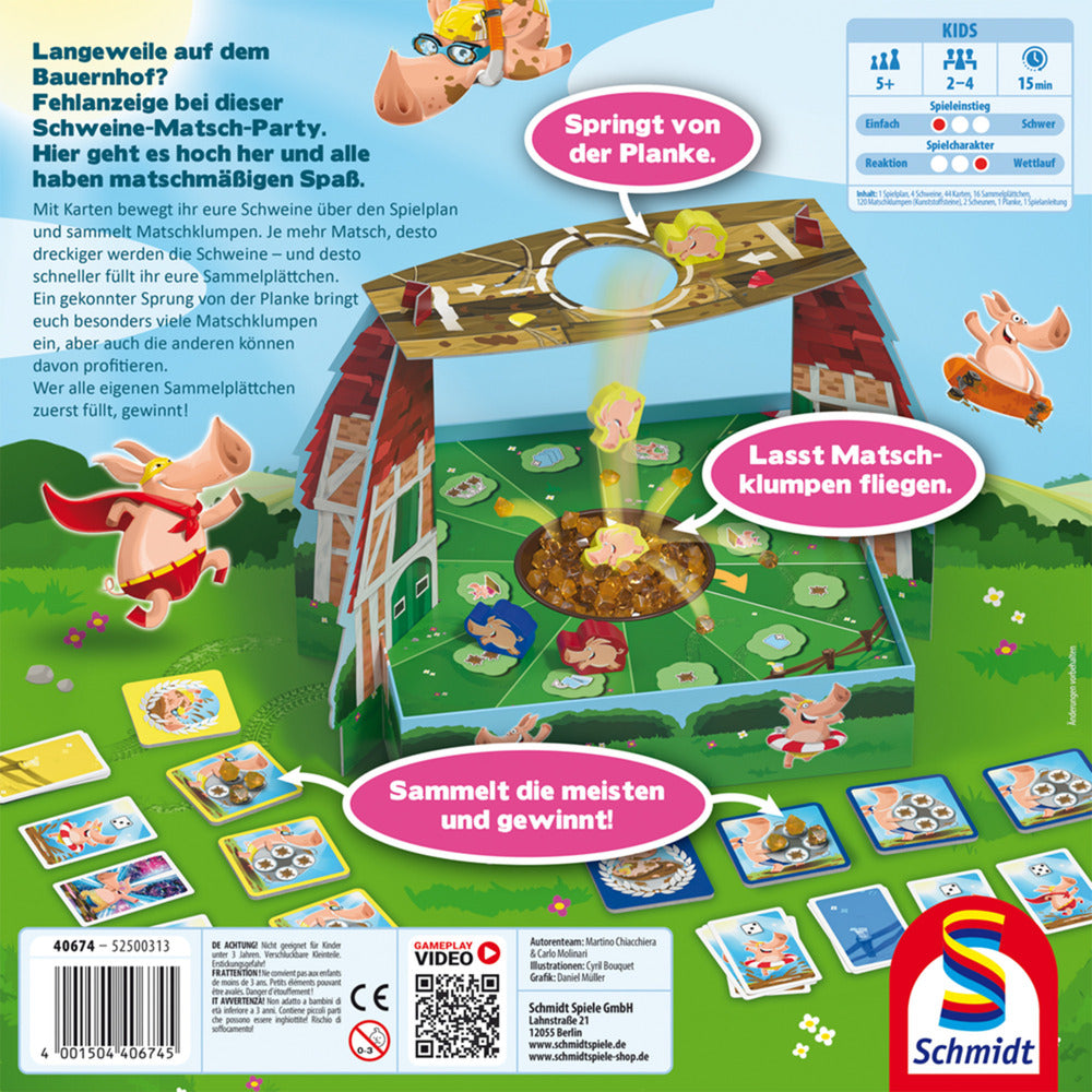 Matsch-Party, Brettspiel