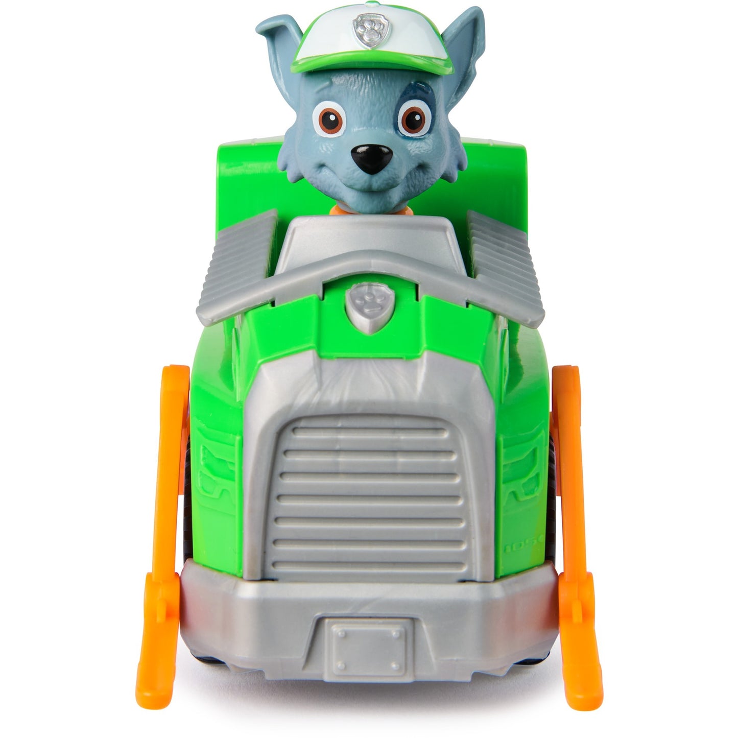 Paw Patrol - Recycling-Truck mit Rocky Spielfigur, Spielfahrzeug