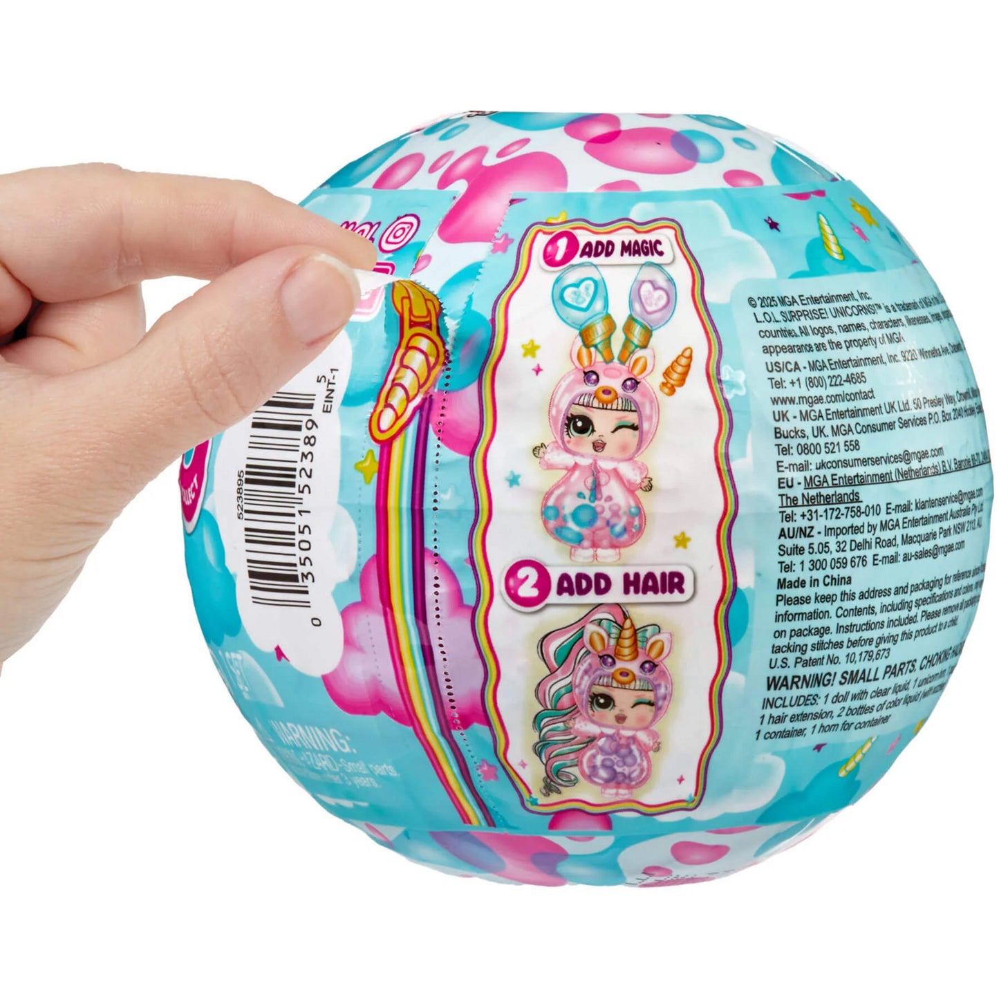 L.O.L. Surprise Unicorn Tots Make-Your-Own Unicorn Doll, Spielfigur