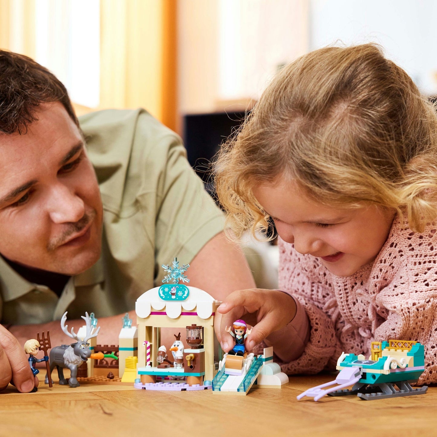 43256 Disney Princess Annas Schlittenabenteuer, Konstruktionsspielzeug
